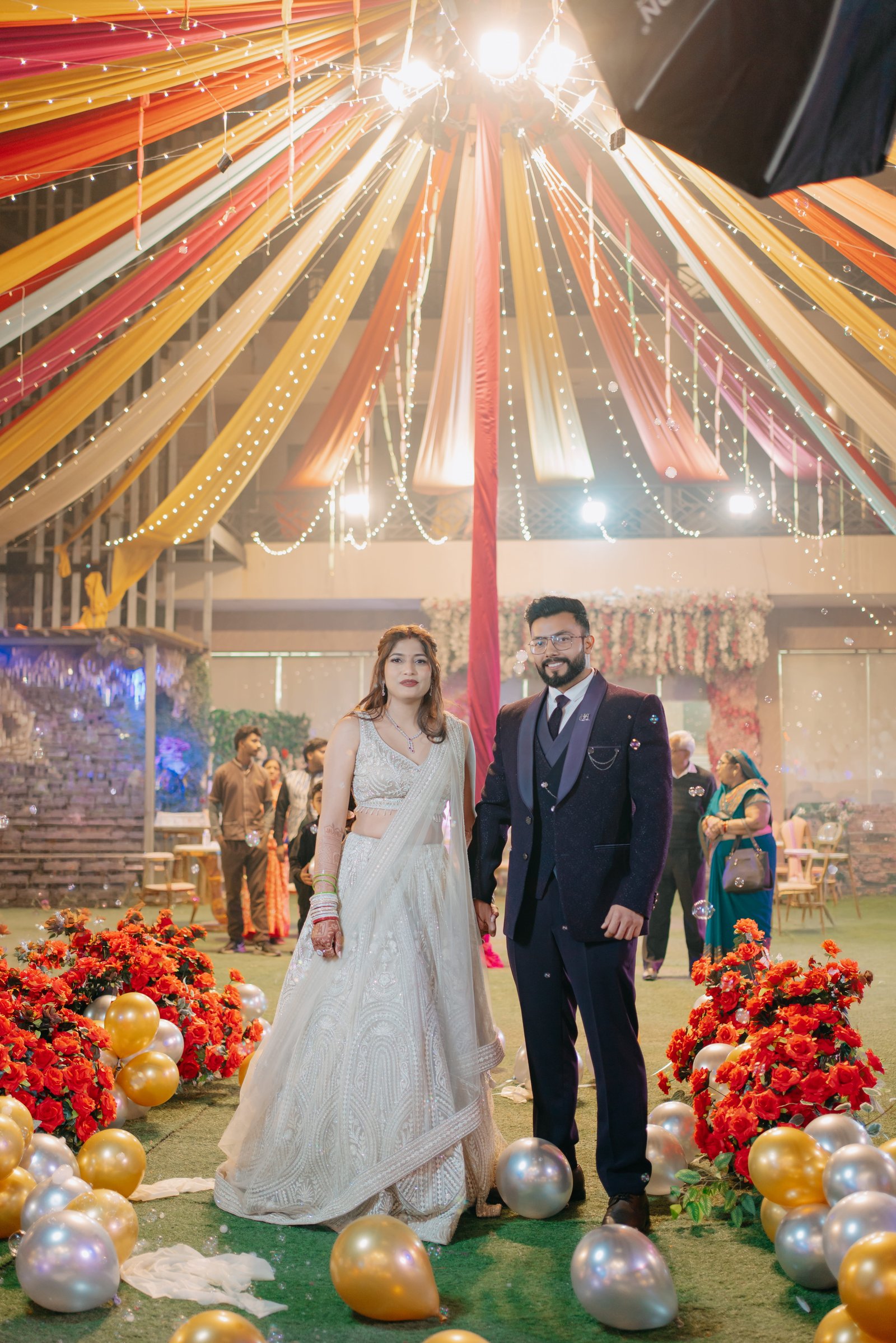 Engagement ceremony photograph by The Silver Frame Studio