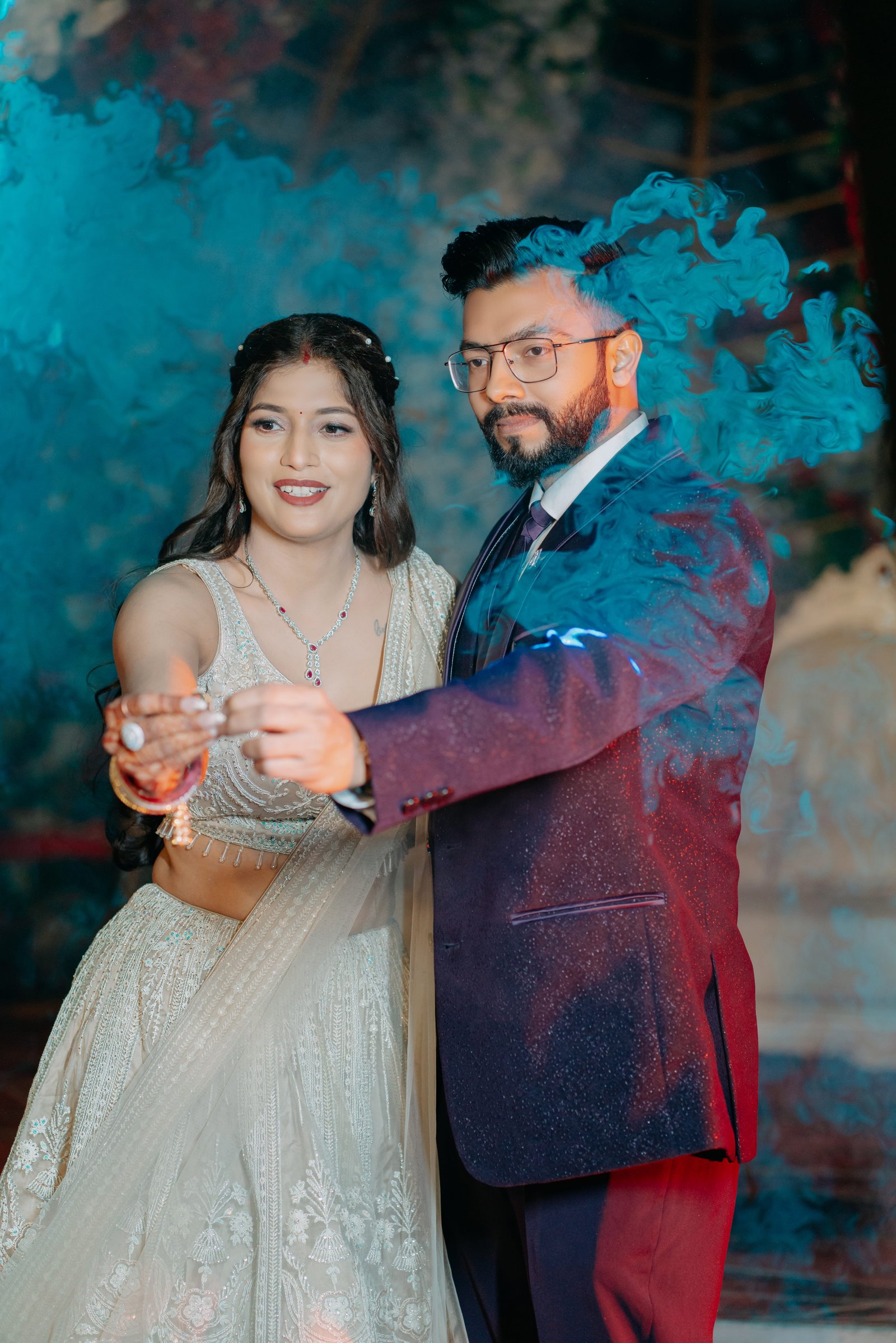 Engagement ceremony photograph by The Silver Frame Studio