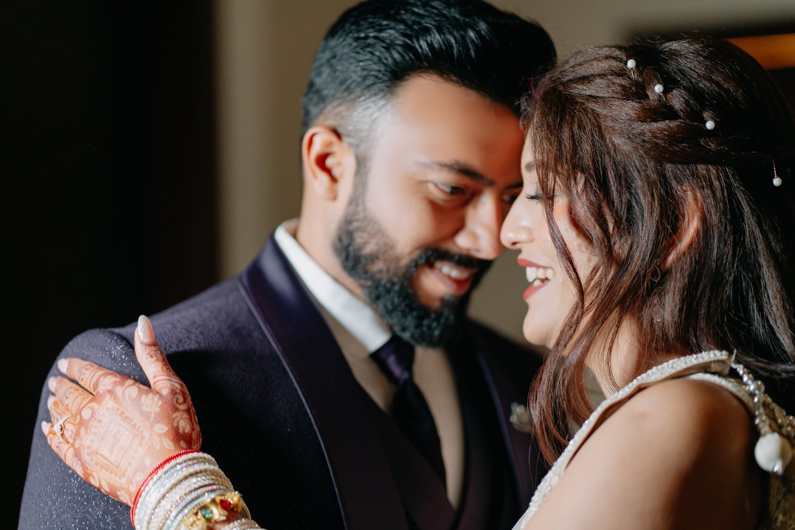 Engagement ceremony photograph by The Silver Frame Studio