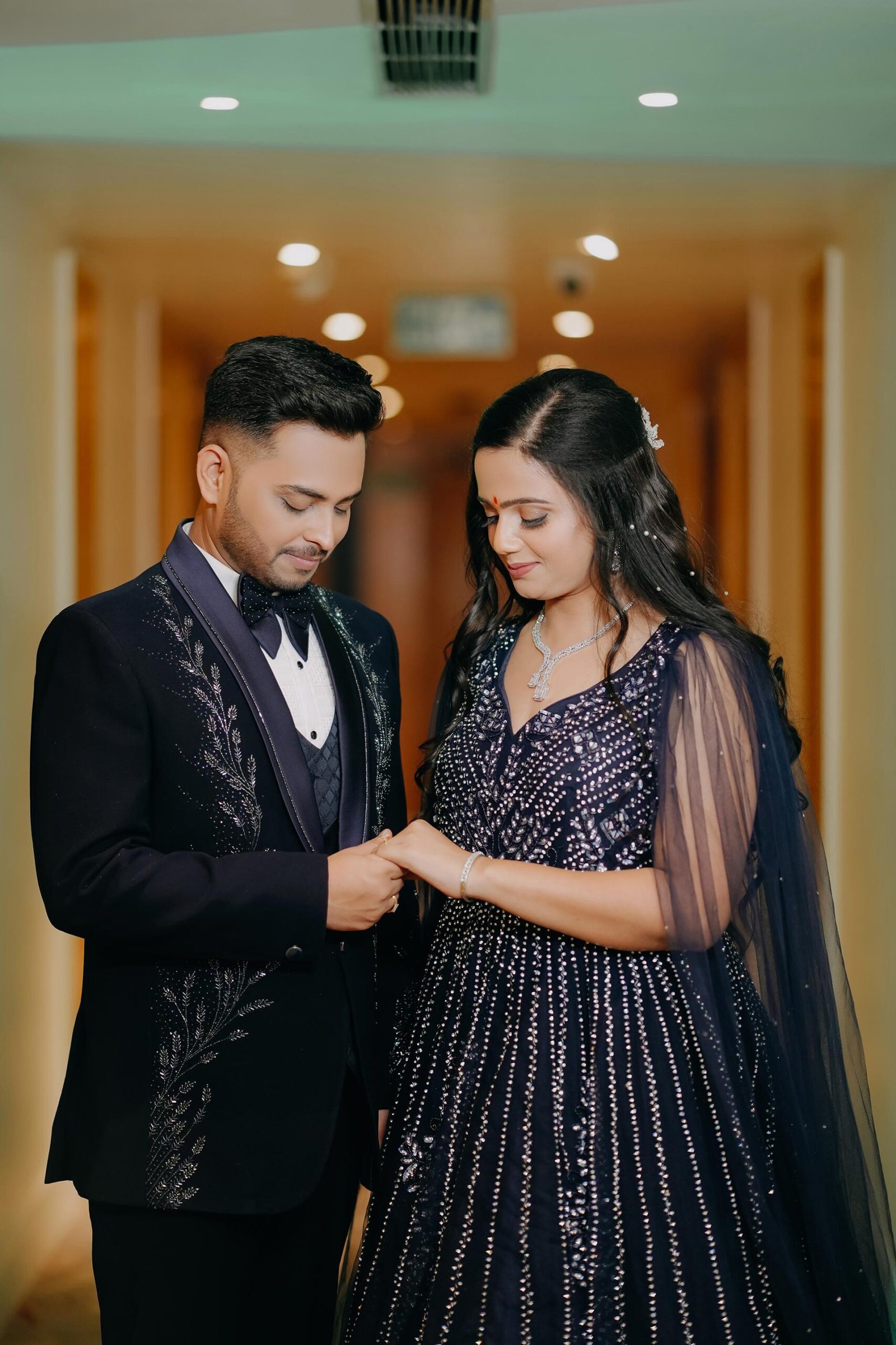 Engagement ceremony photograph by The Silver Frame Studio