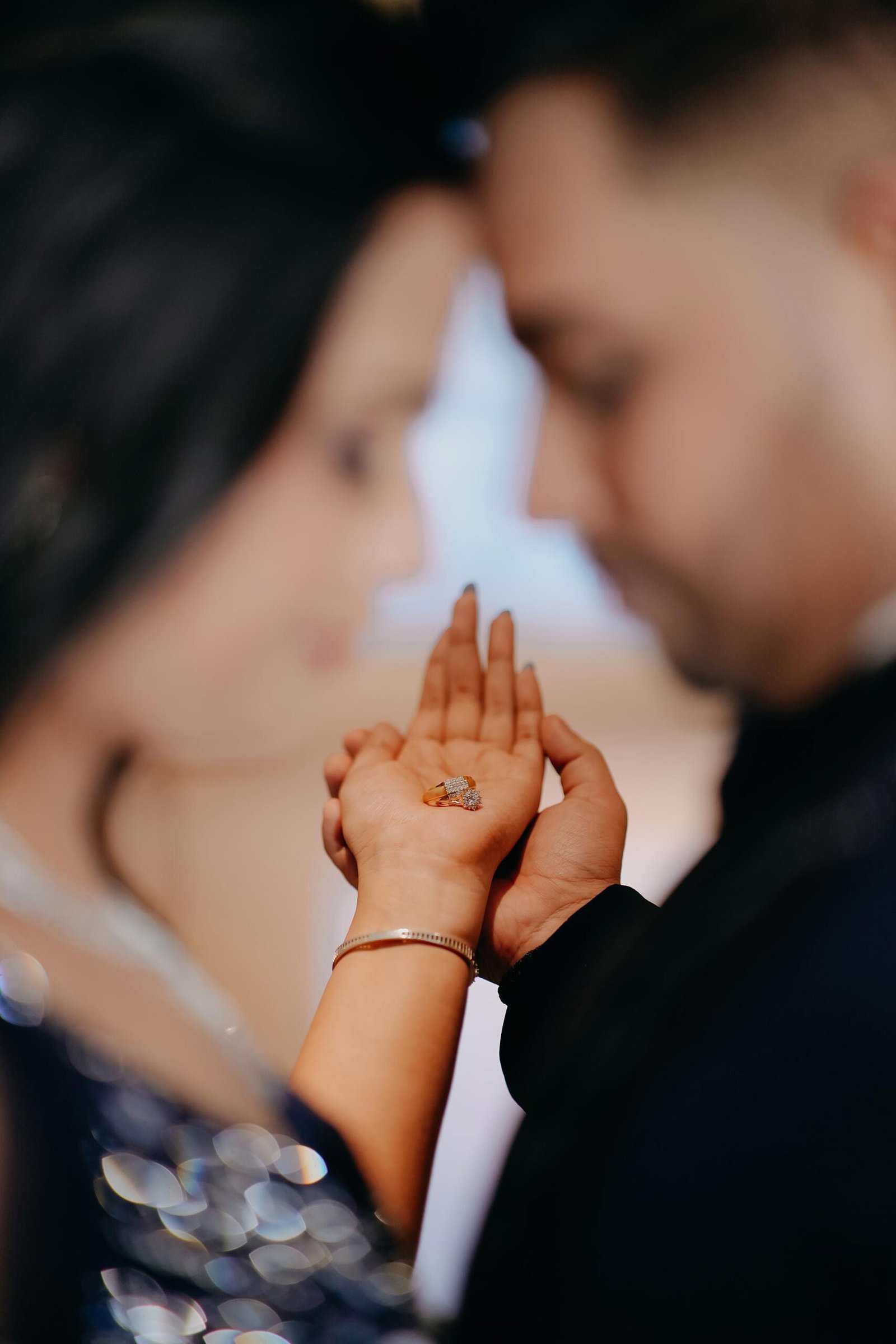 Engagement ceremony photograph by The Silver Frame Studio