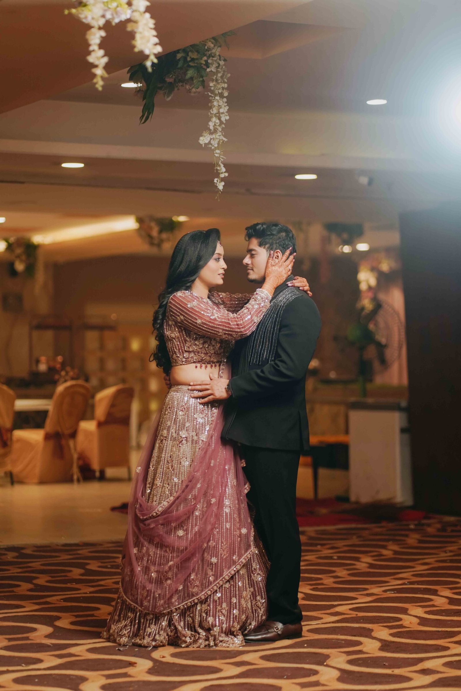 Engagement ceremony photograph by The Silver Frame Studio