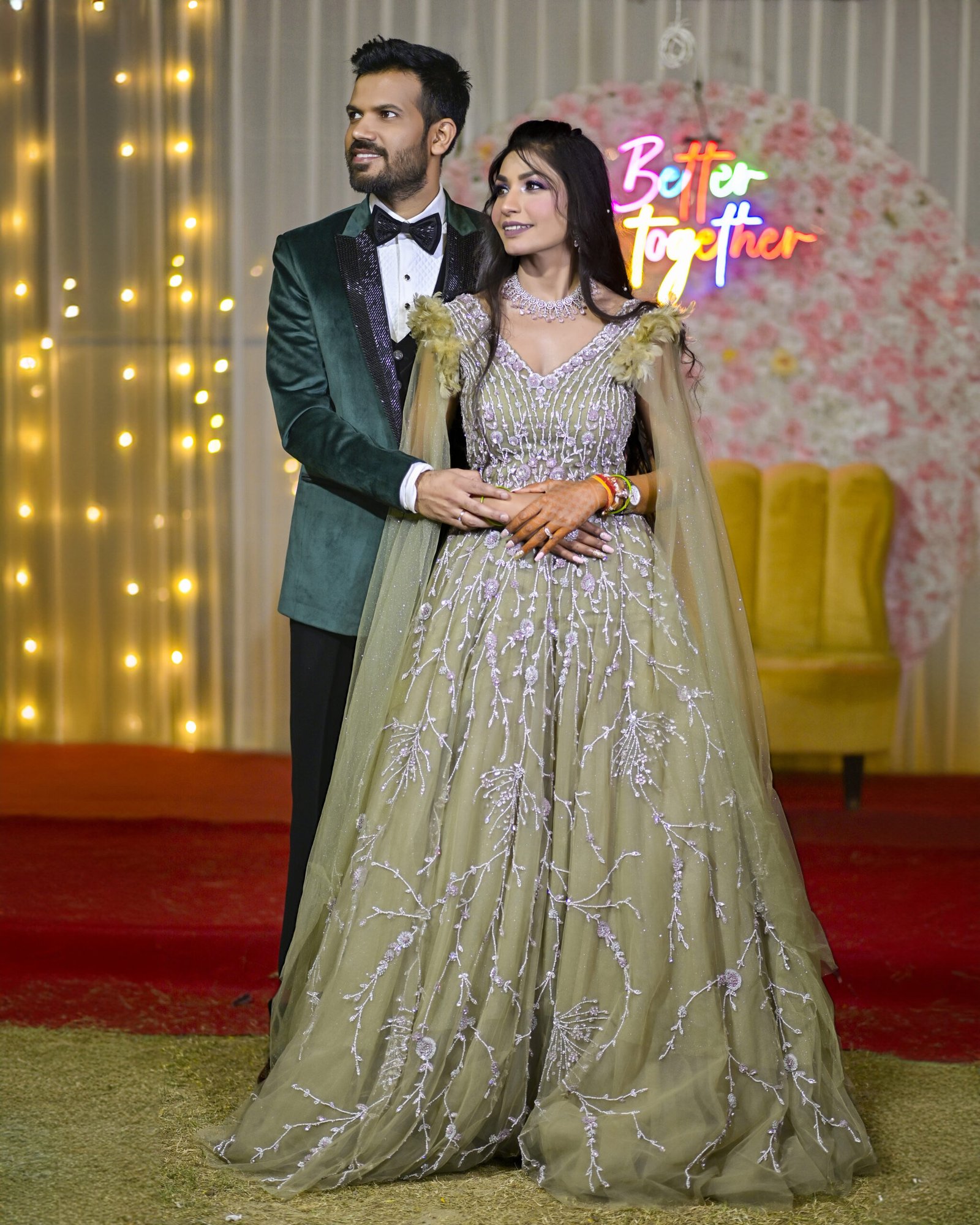 Engagement ceremony photograph by The Silver Frame Studio