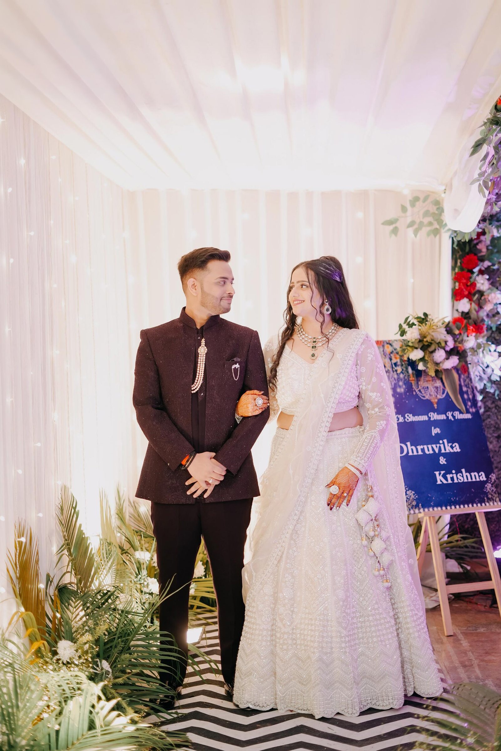 Engagement ceremony photograph by The Silver Frame Studio