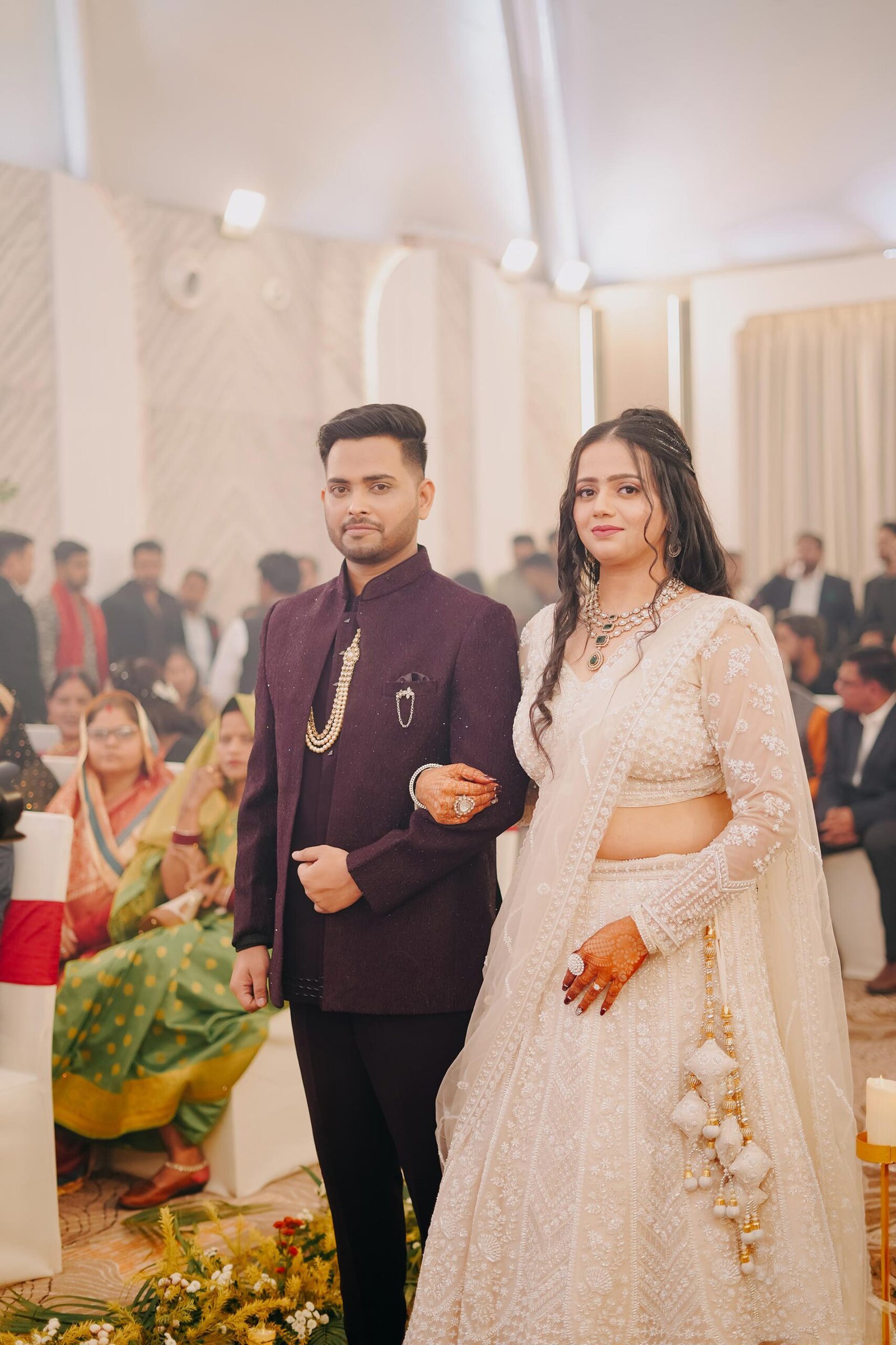 Engagement ceremony photograph by The Silver Frame Studio