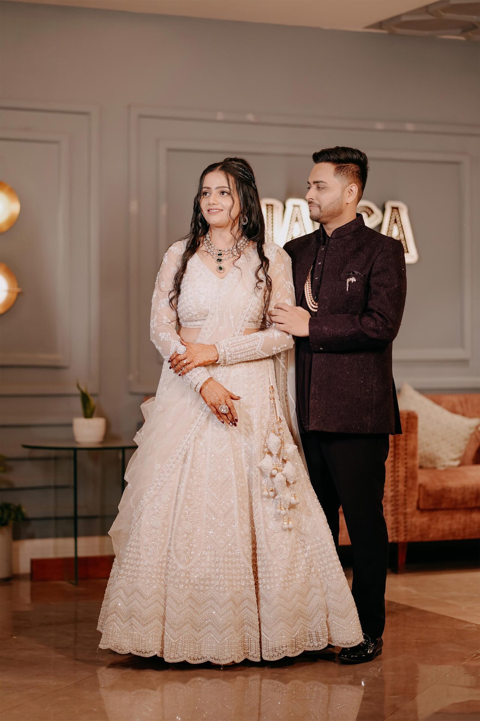 Engagement ceremony photograph by The Silver Frame Studio