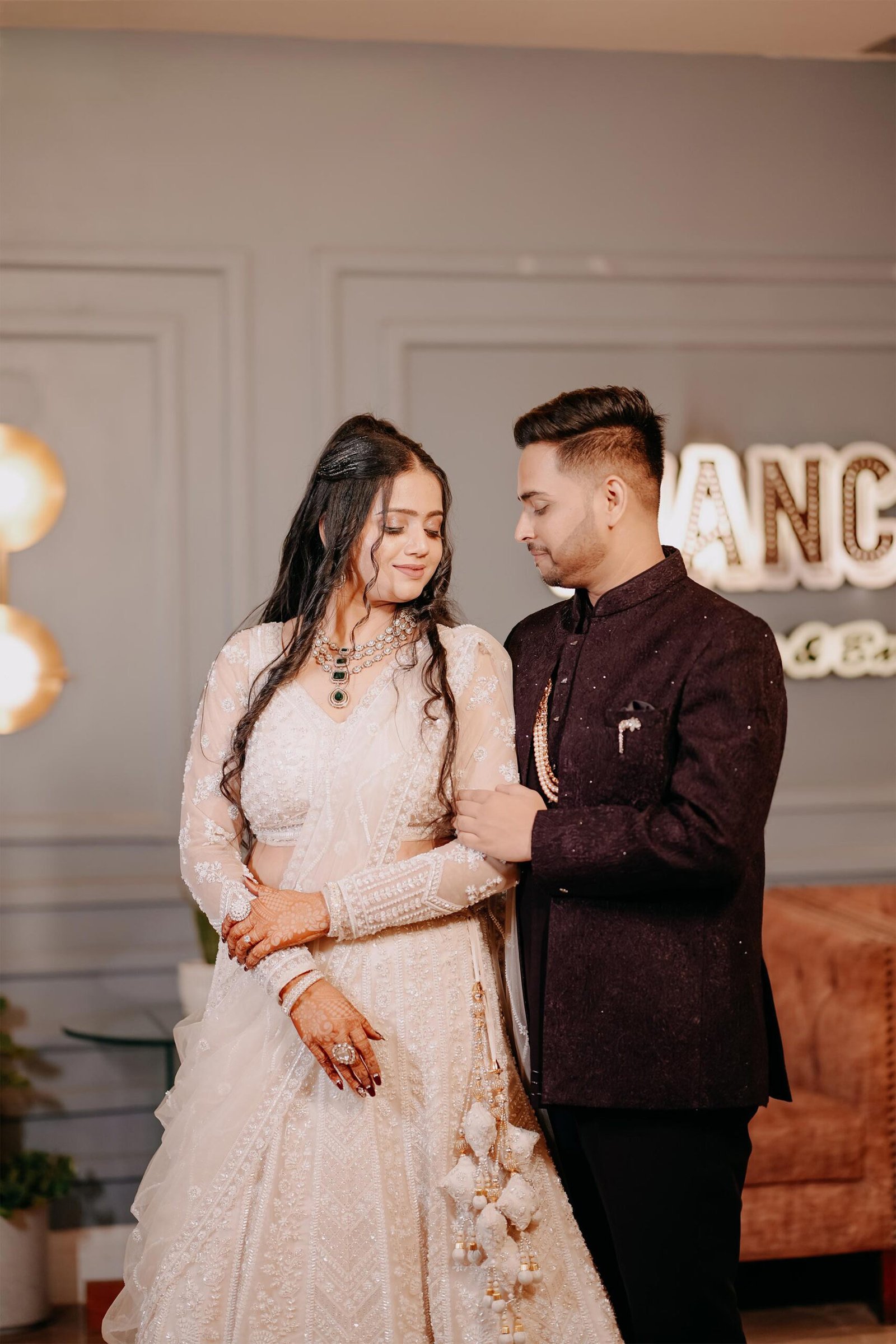 Engagement ceremony photograph by The Silver Frame Studio