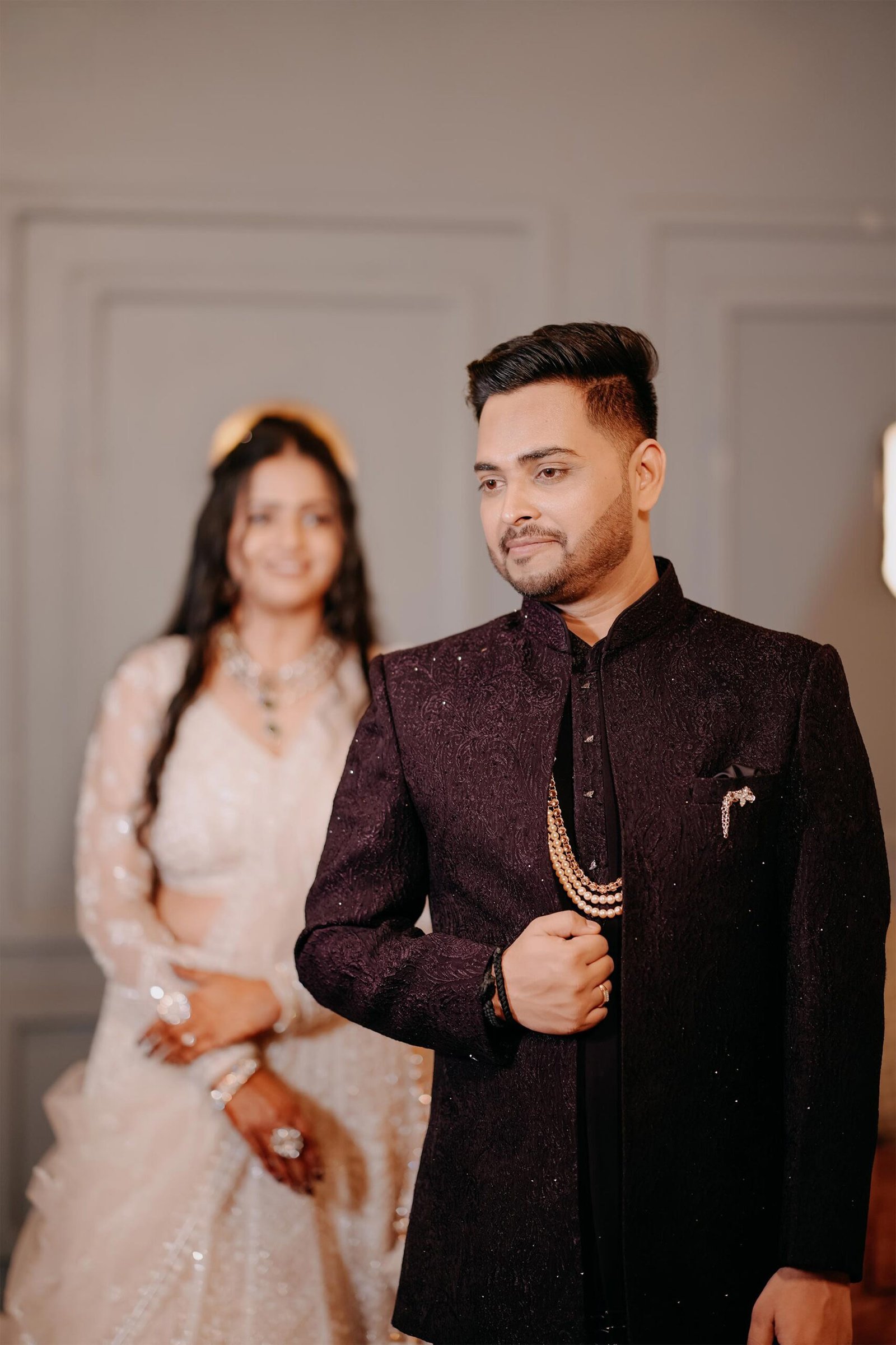 Engagement ceremony photograph by The Silver Frame Studio