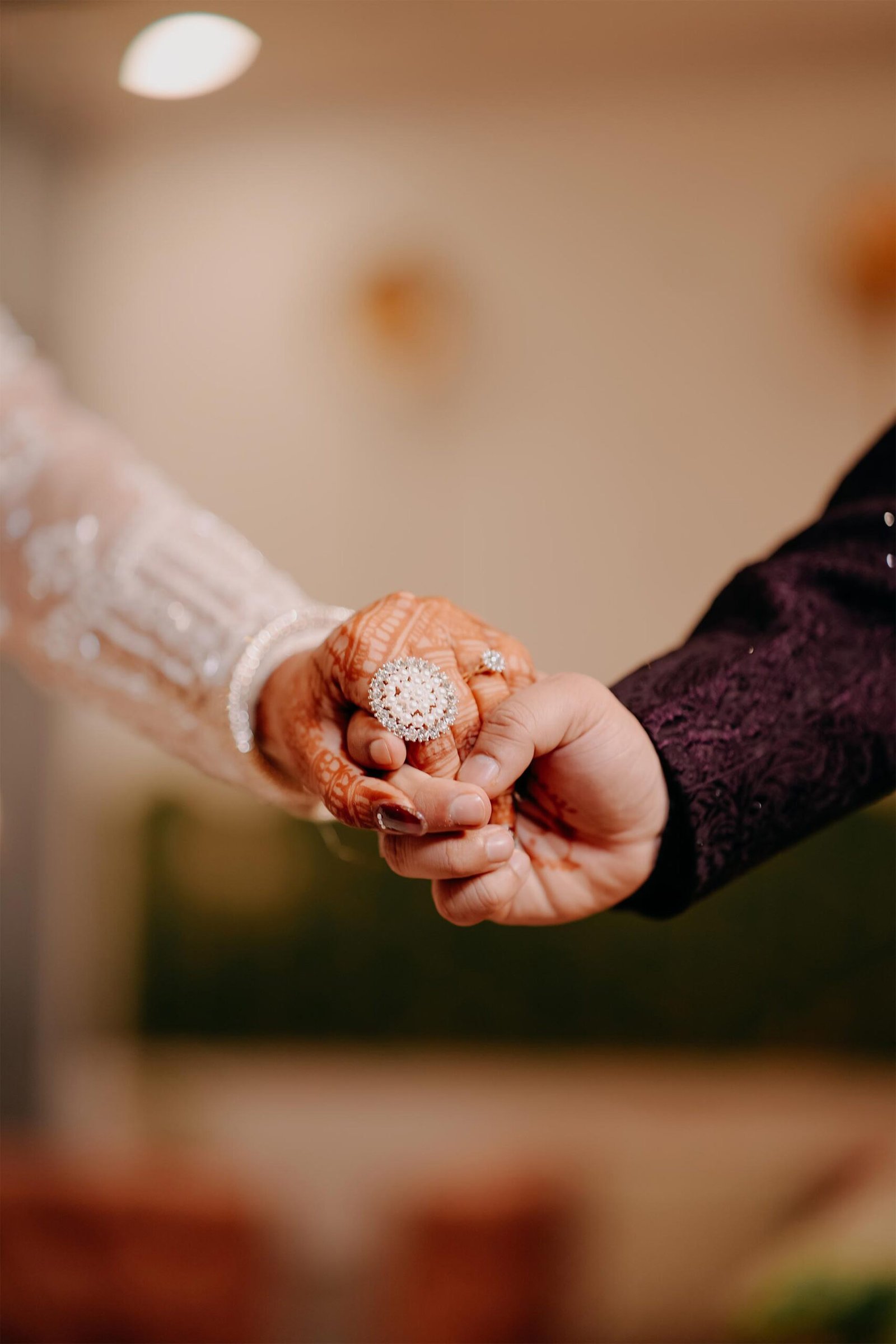 Engagement ceremony photograph by The Silver Frame Studio