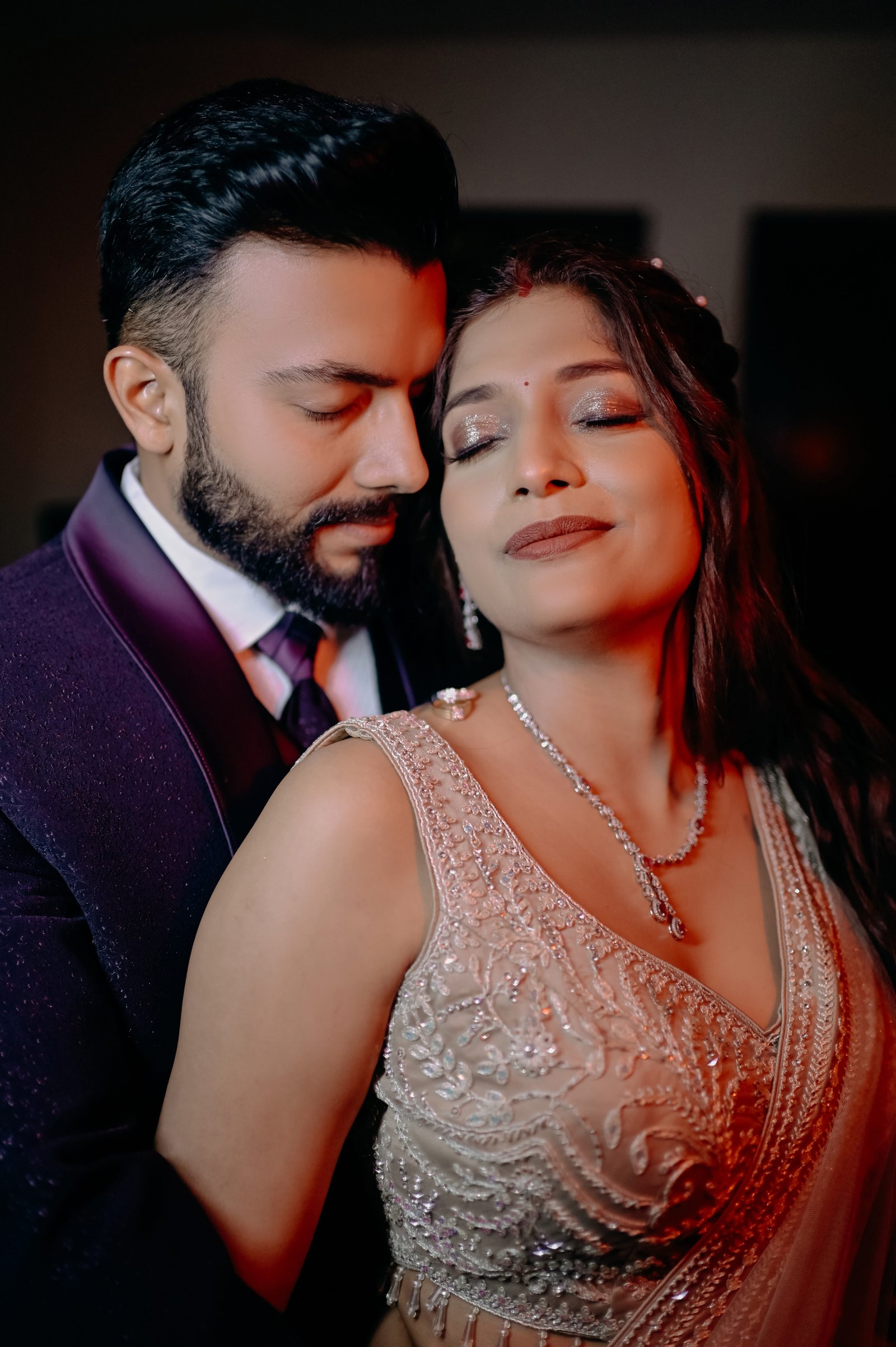 Engagement ceremony photograph by The Silver Frame Studio
