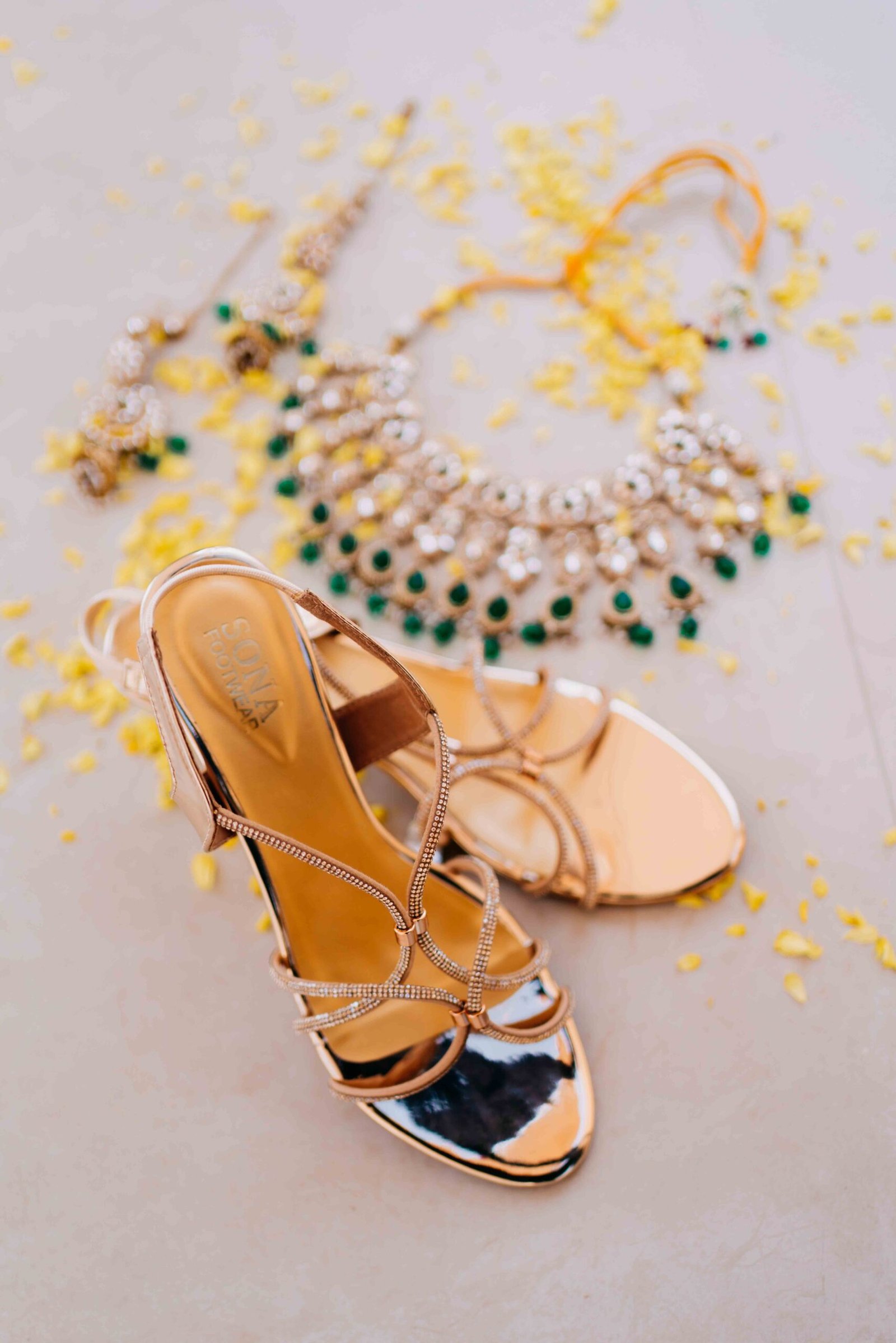 Haldi ceremony photograph by The Silver Frame Studio