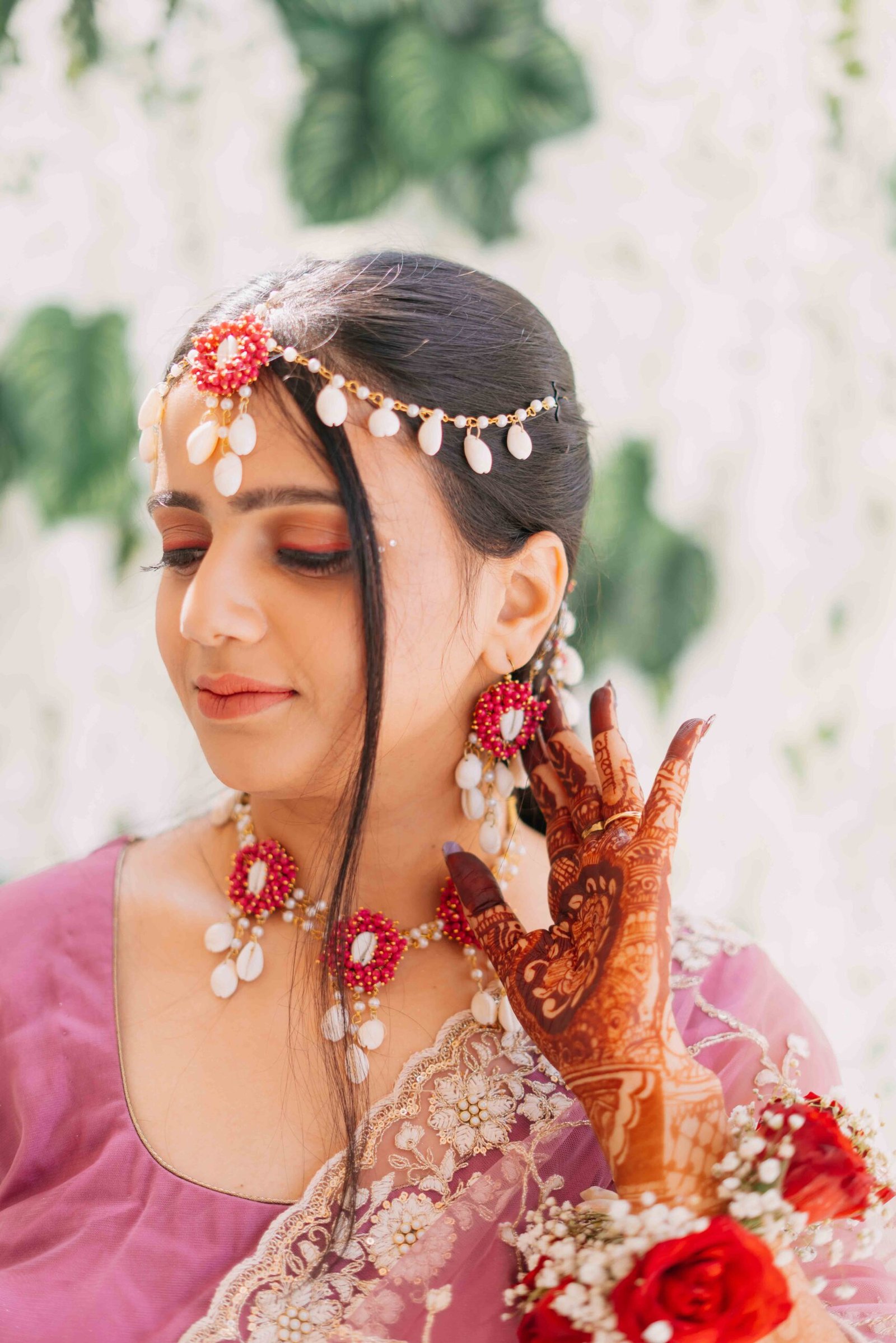 Haldi ceremony photograph by The Silver Frame Studio