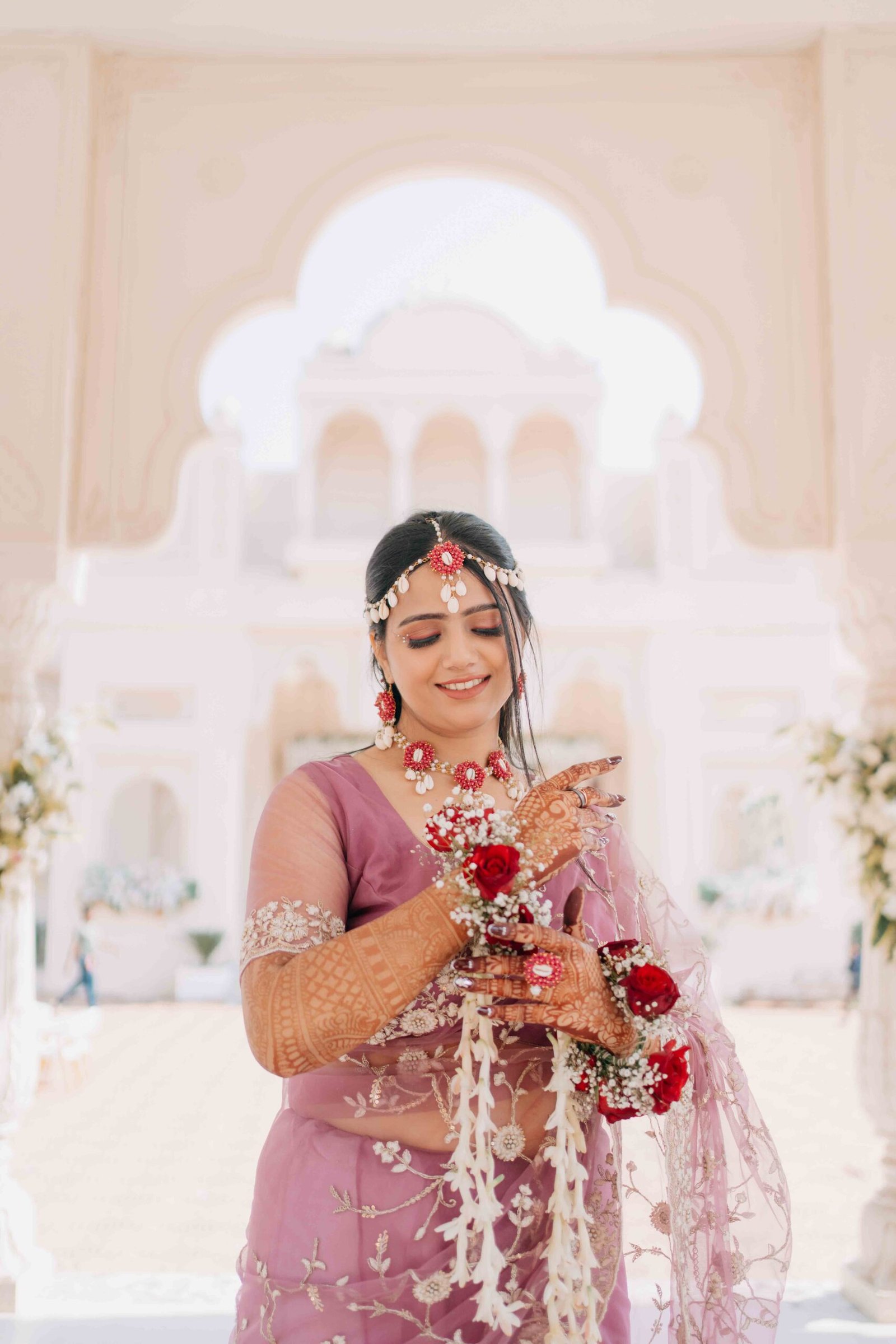 Haldi ceremony photograph by The Silver Frame Studio
