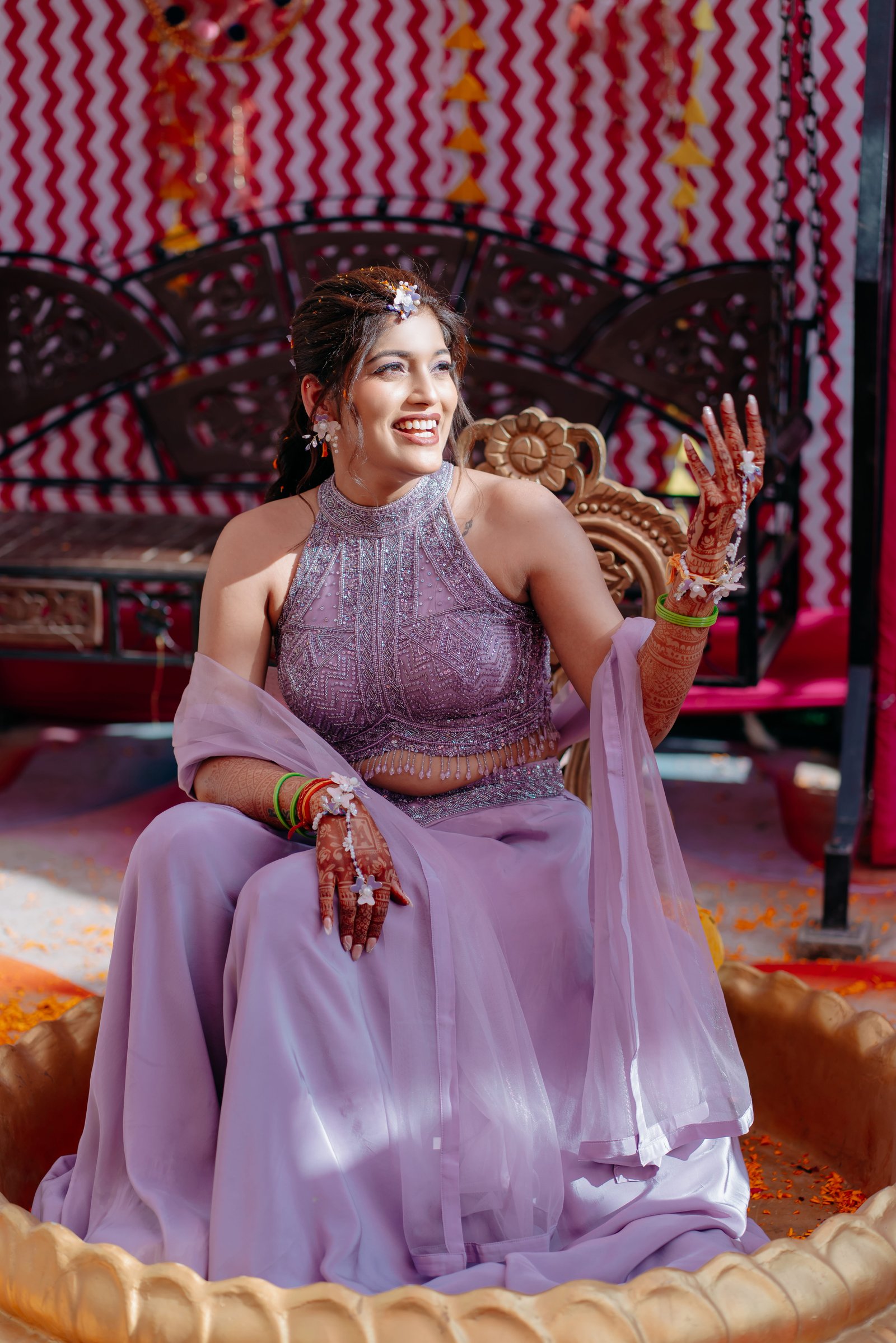 Mehendi ceremony photograph by The Silver Frame Studio