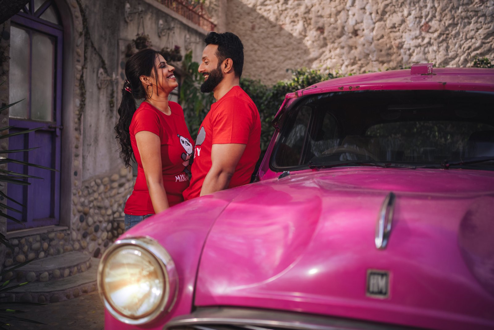Pre-wedding photograph by The Silver Frame Studio