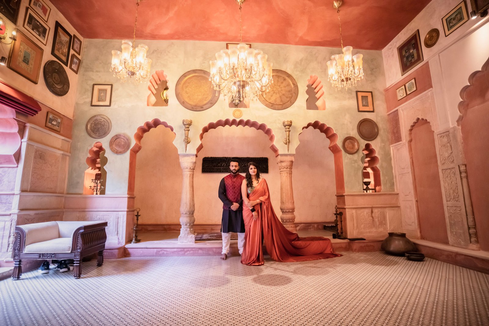 Pre-wedding photograph by The Silver Frame Studio