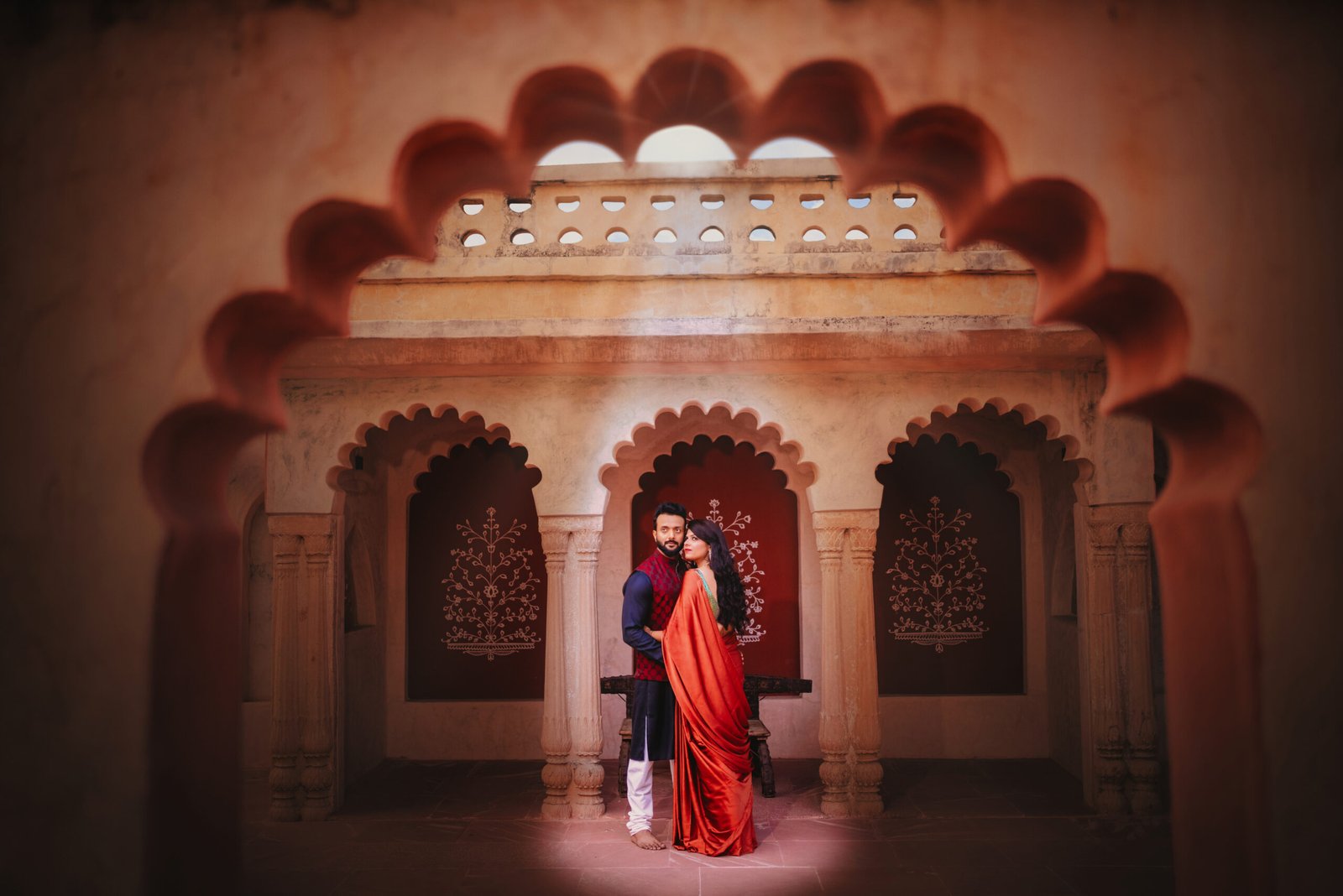 Pre-wedding photograph by The Silver Frame Studio