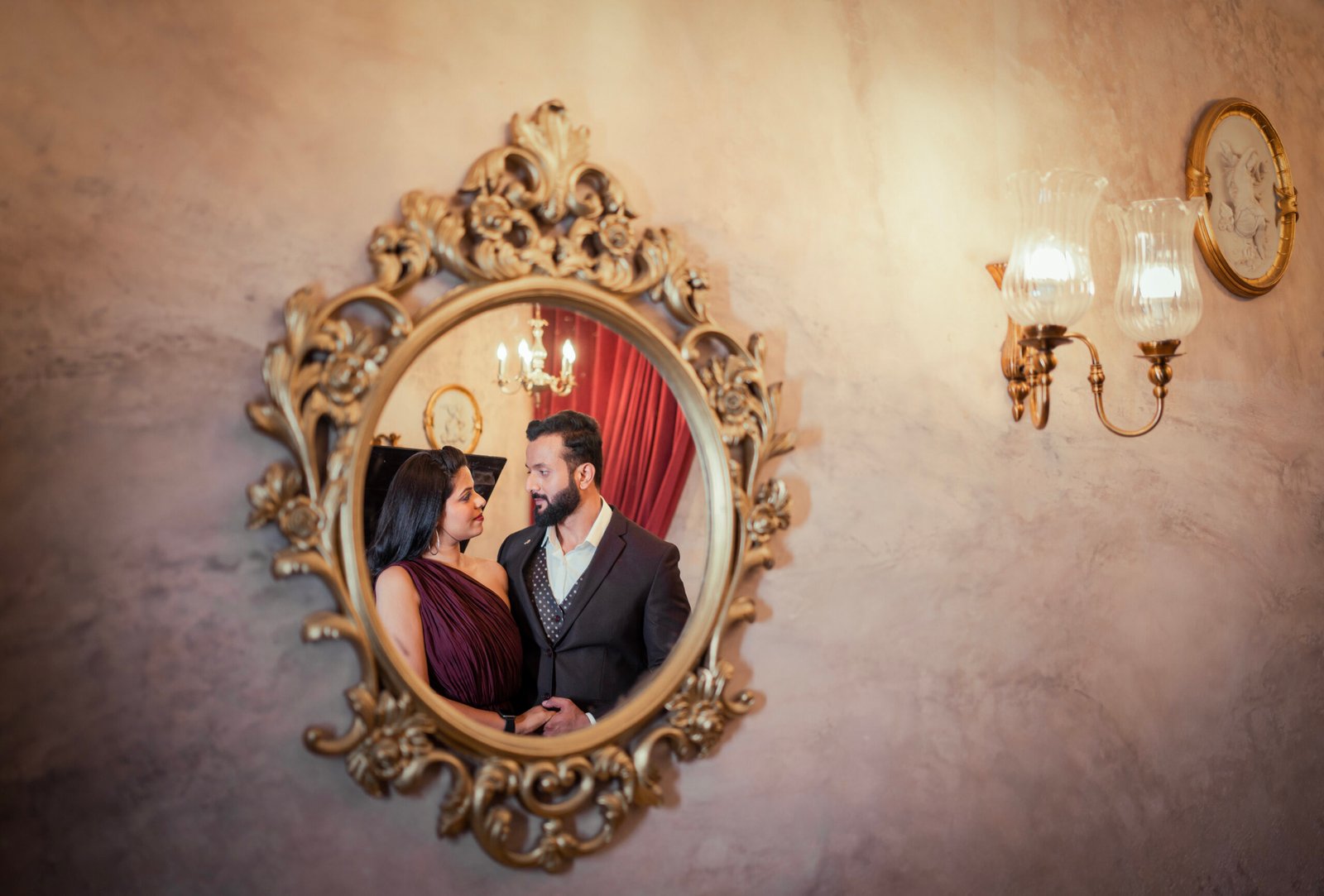 Pre-wedding photograph by The Silver Frame Studio