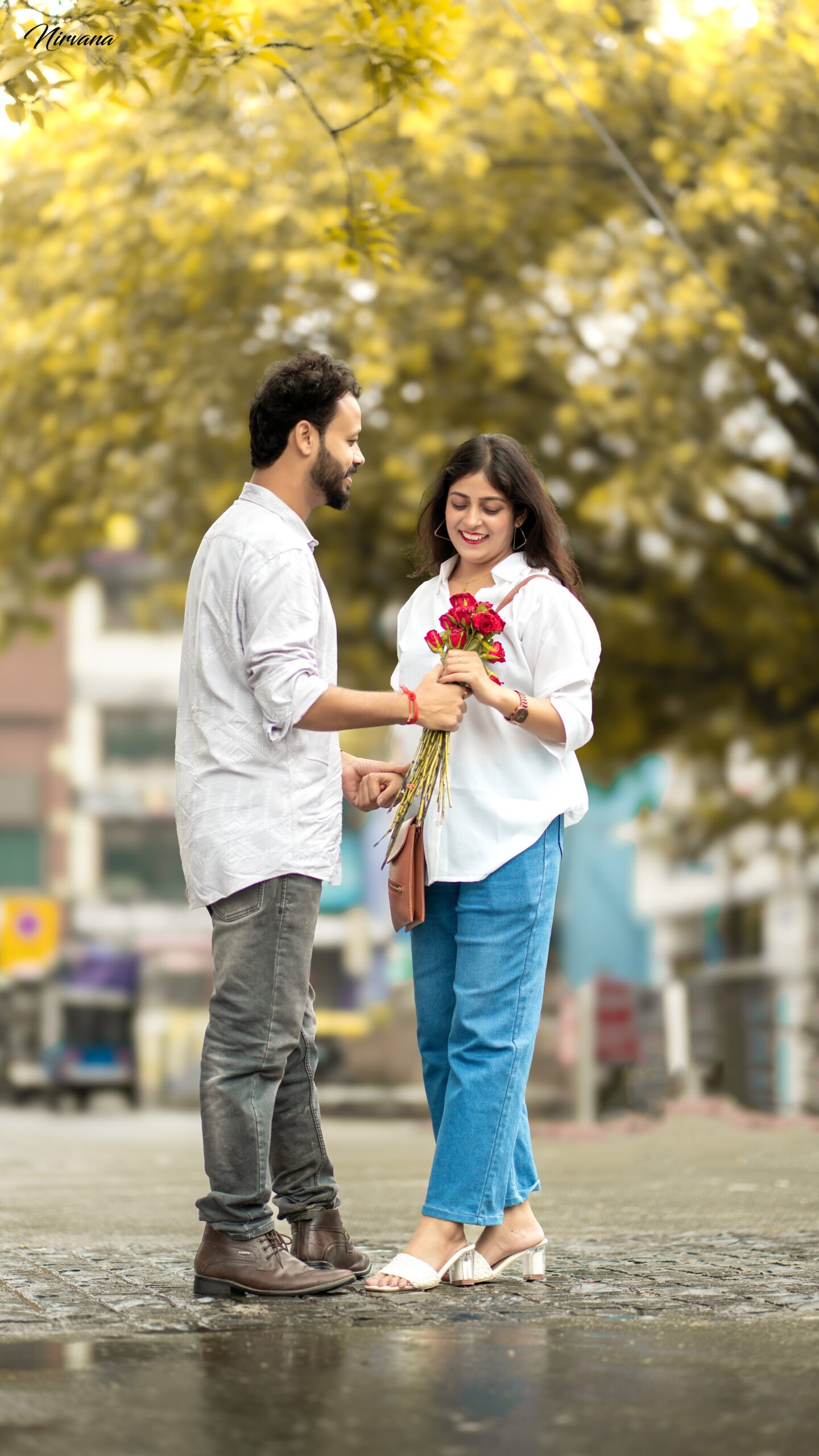 Pre-wedding photograph by The Silver Frame Studio