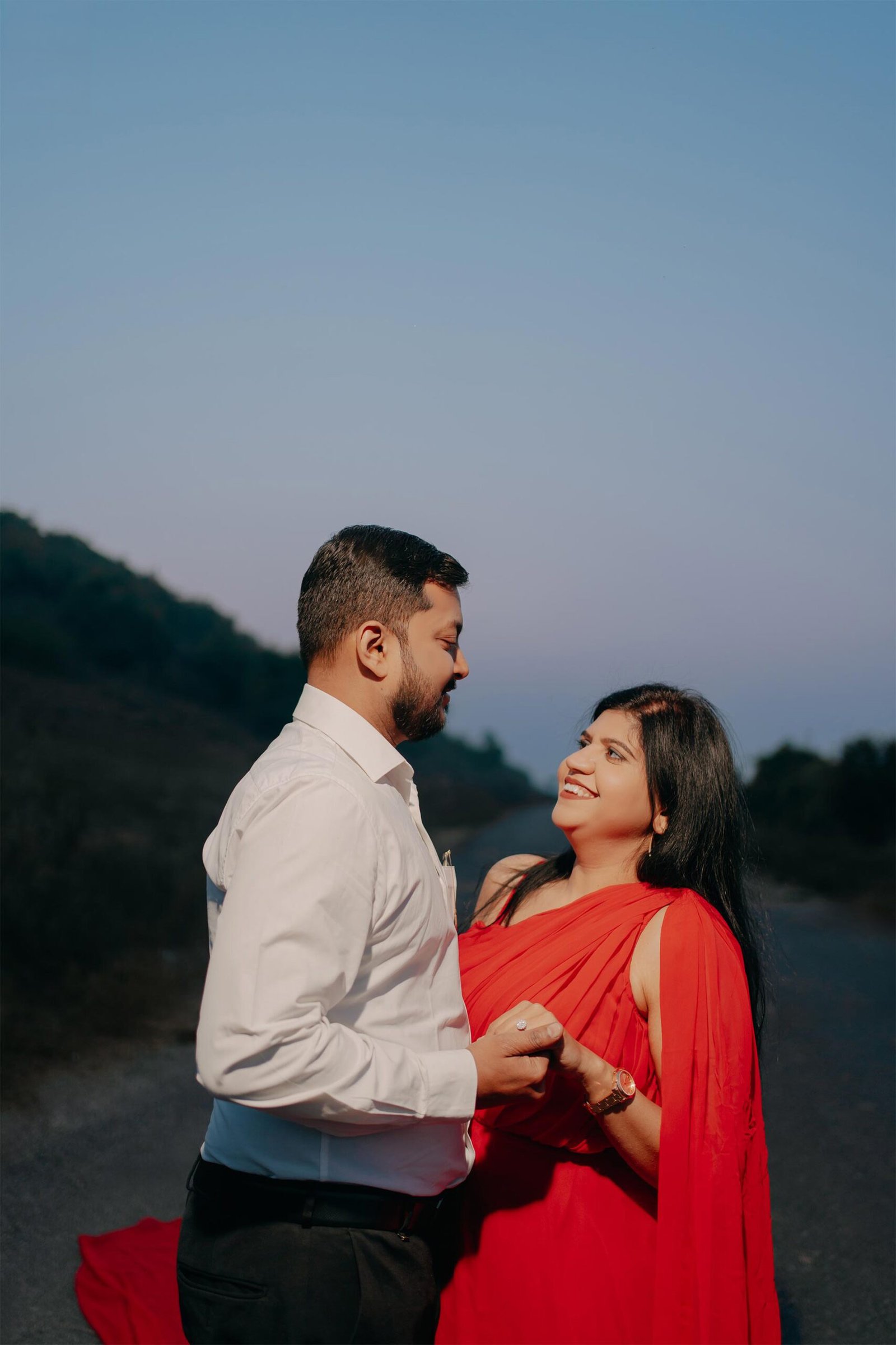 Pre-wedding photograph by The Silver Frame Studio