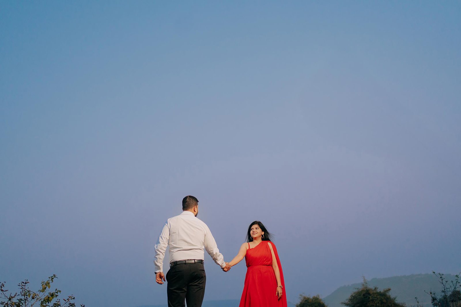 Pre-wedding photograph by The Silver Frame Studio