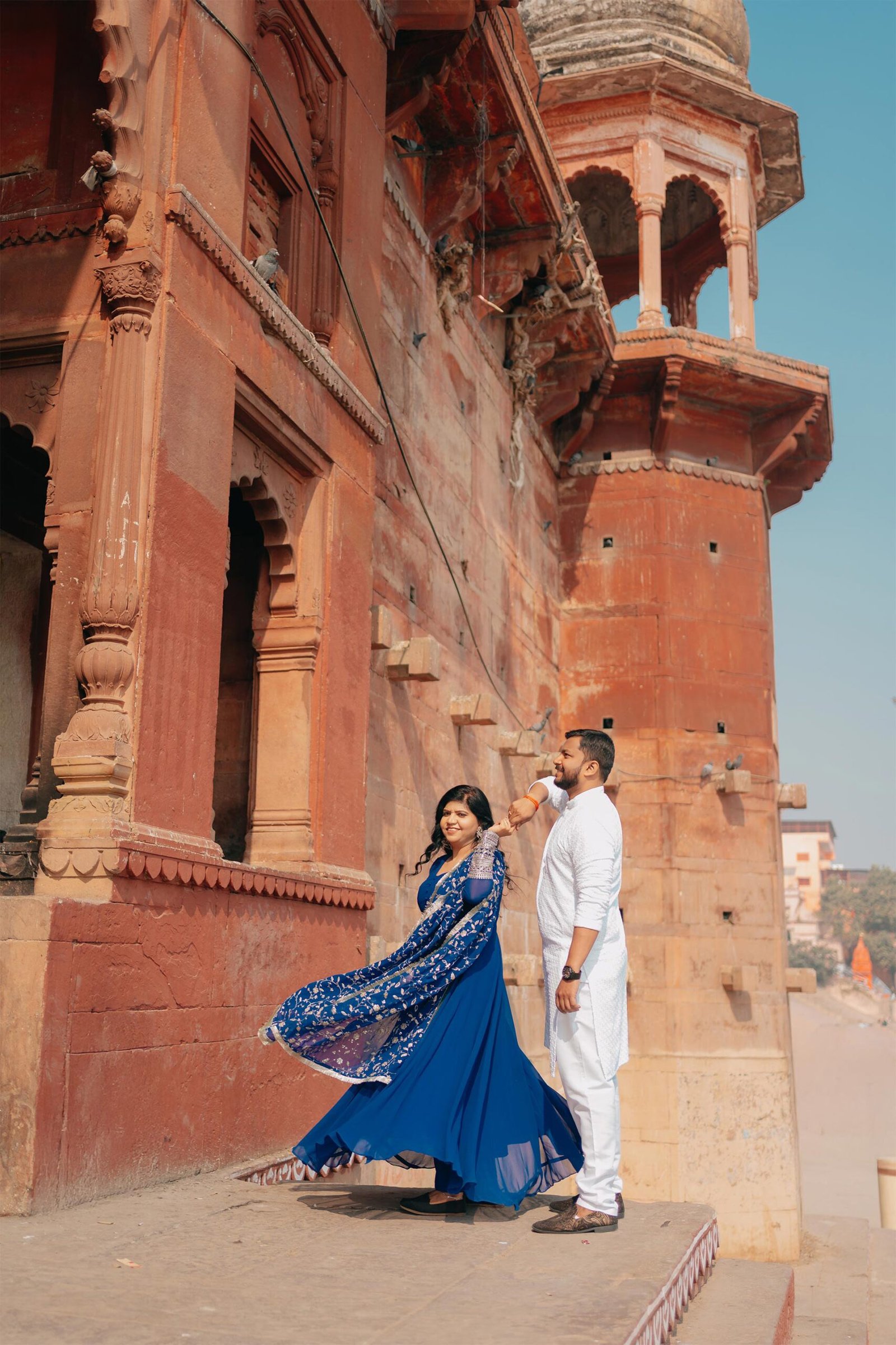 Pre-wedding photograph by The Silver Frame Studio