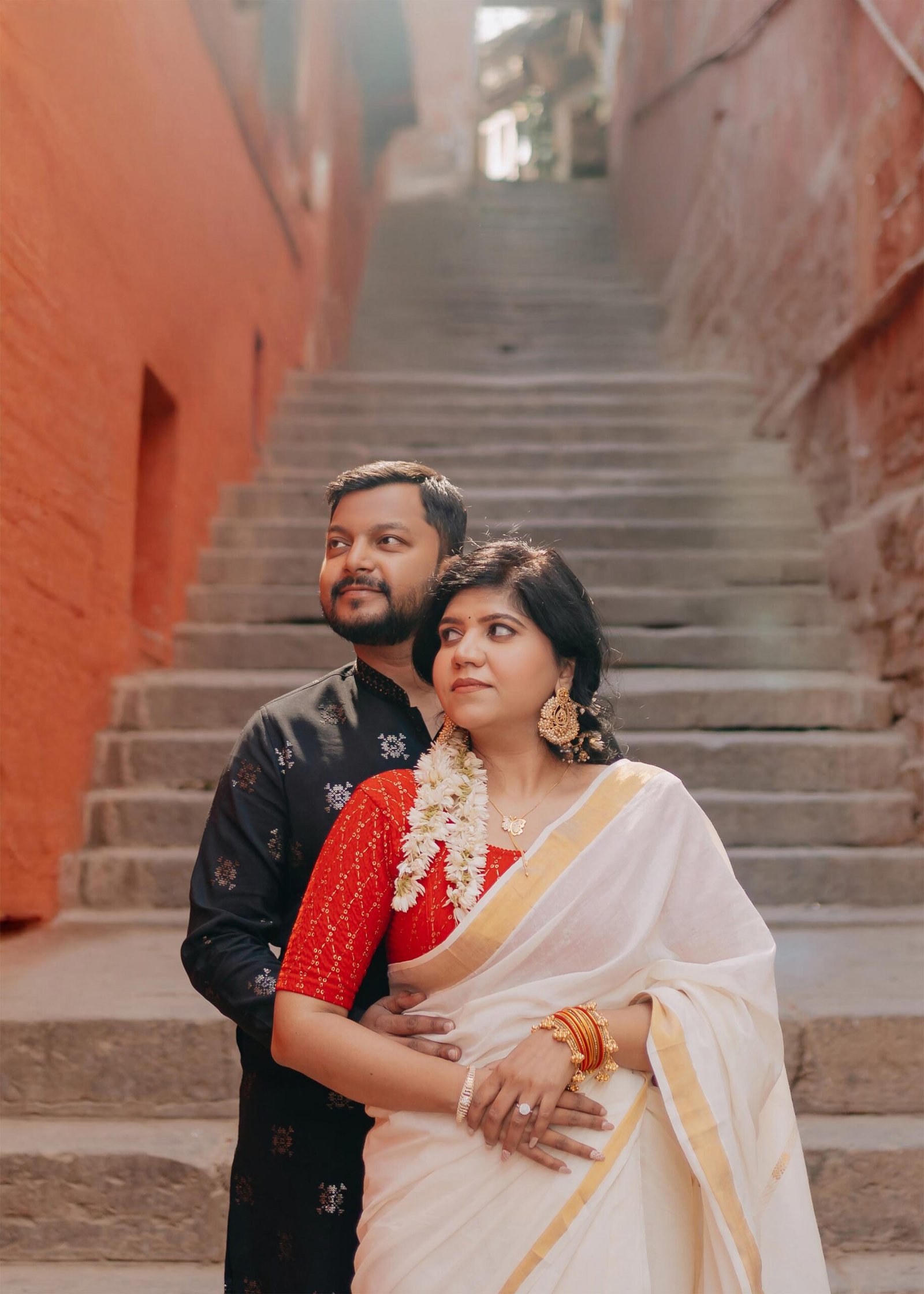 Pre-wedding photograph by The Silver Frame Studio