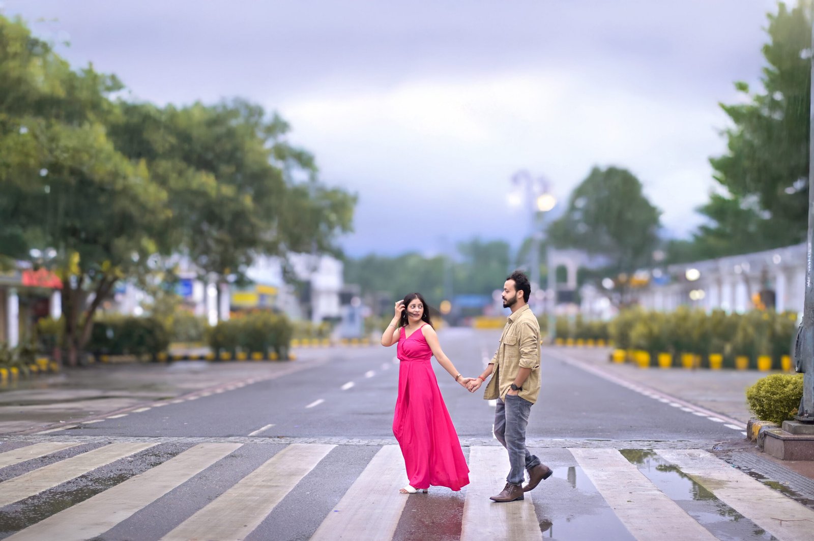 Pre-wedding photograph by The Silver Frame Studio