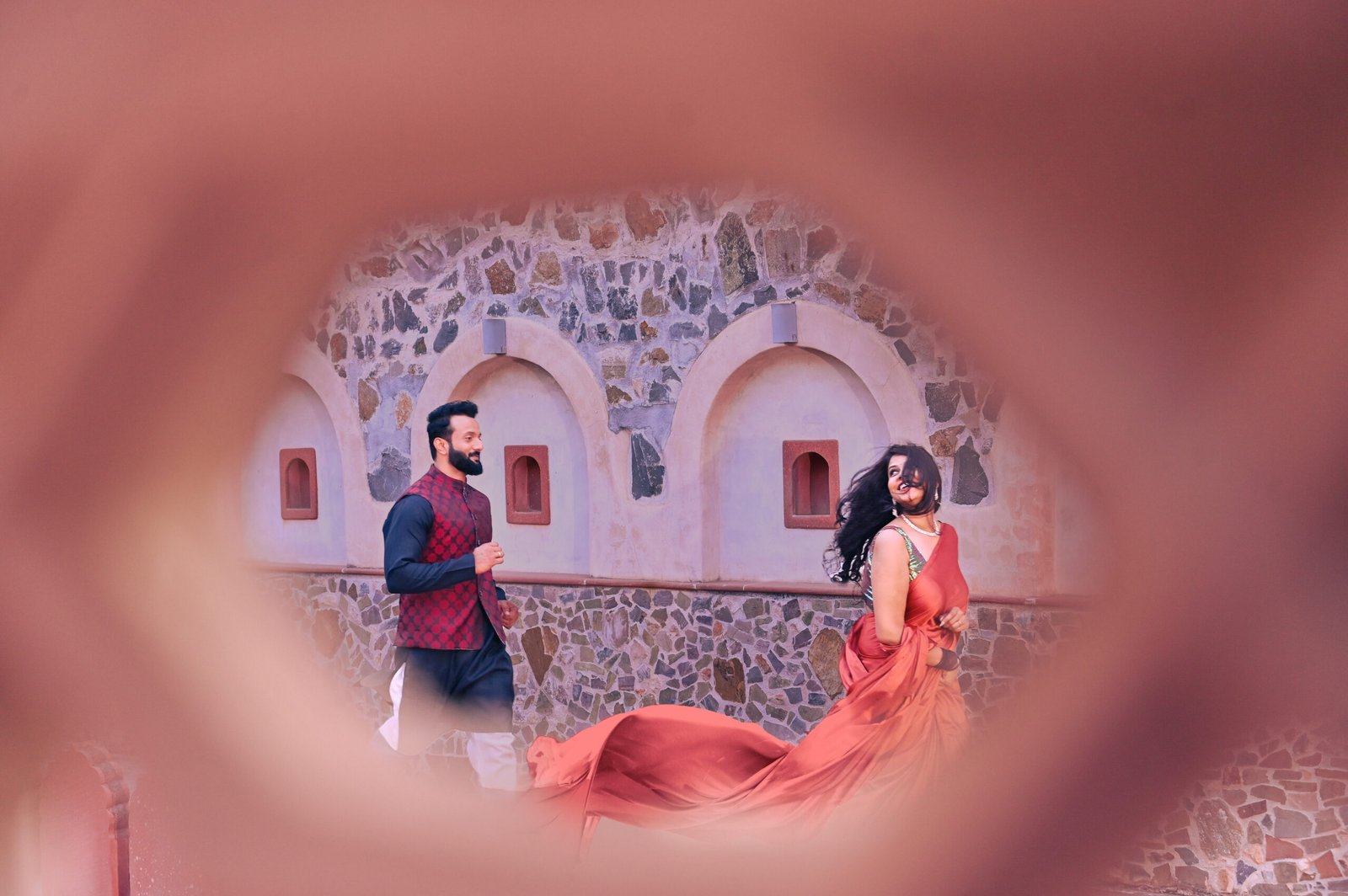 Pre-wedding photograph by The Silver Frame Studio