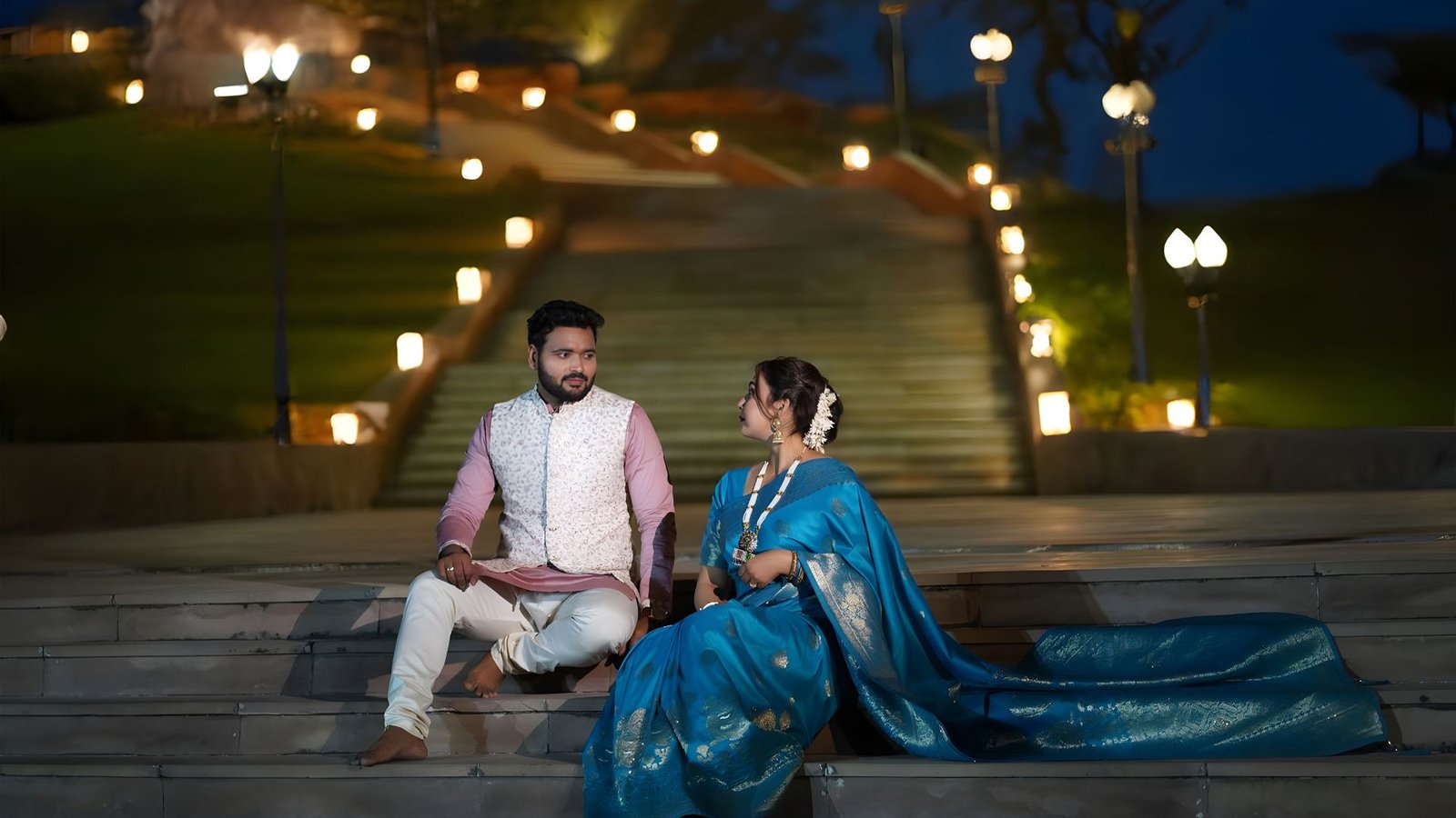 Pre-wedding photograph by The Silver Frame Studio