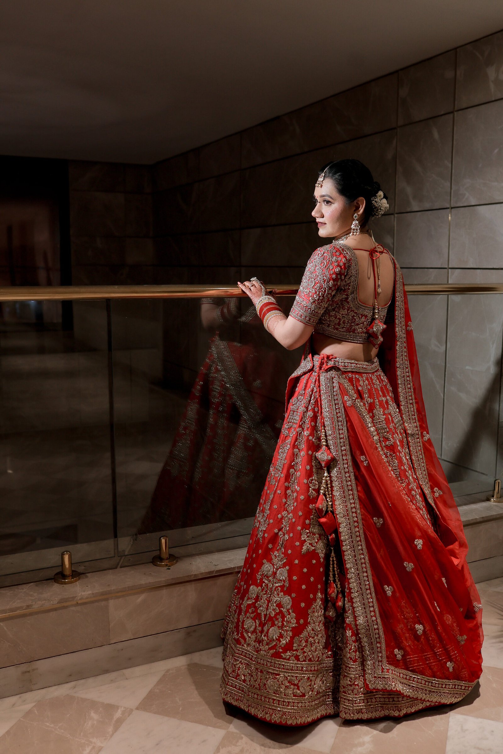 Love & Shraddha · Bridal Portraits — wedding photograph by The Silver Frame Studio