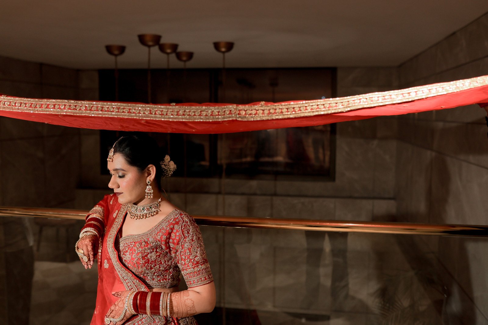 Love & Shraddha · Bridal Portraits — wedding photograph by The Silver Frame Studio