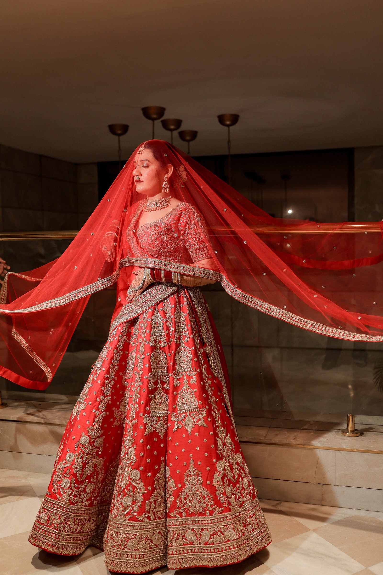 Love & Shraddha · Bridal Portraits — wedding photograph by The Silver Frame Studio