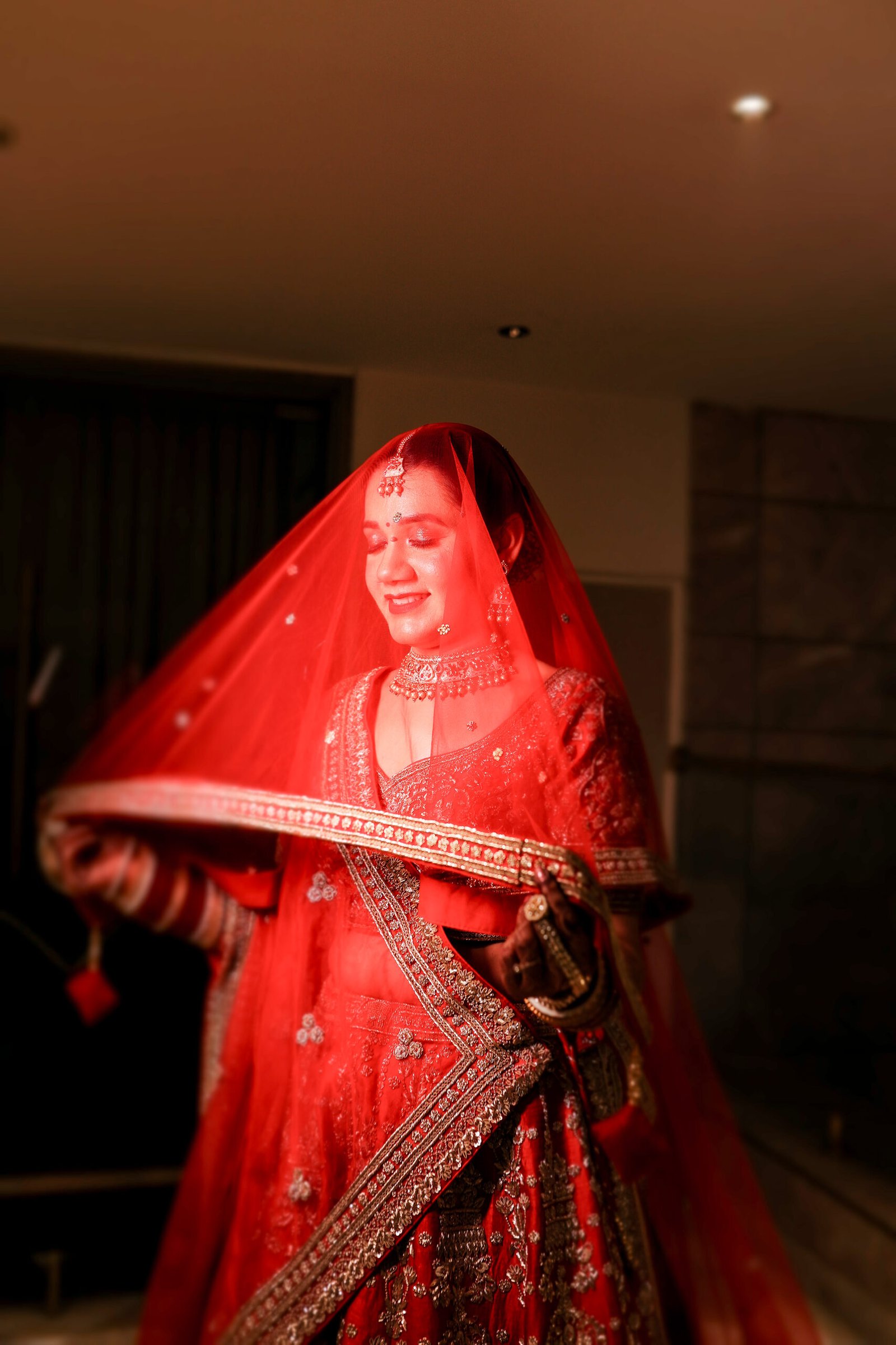 Love & Shraddha · Bridal Portraits — wedding photograph by The Silver Frame Studio