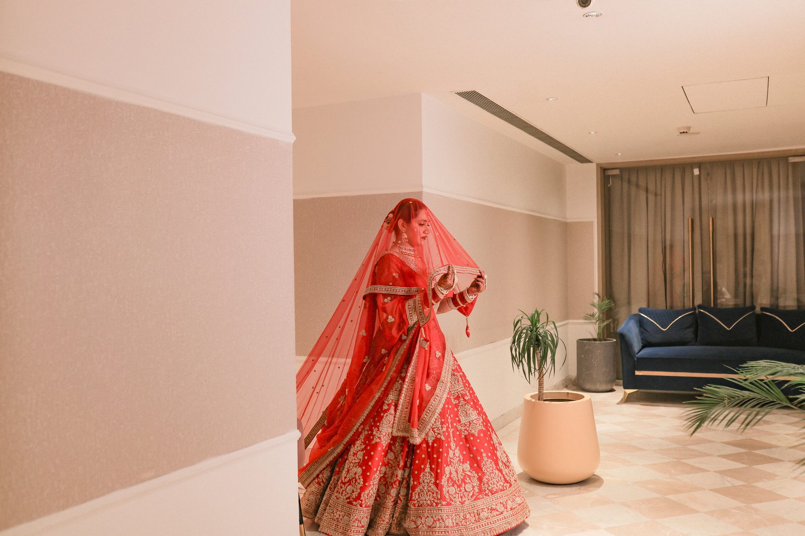 Love & Shraddha · Bridal Portraits — wedding photograph by The Silver Frame Studio