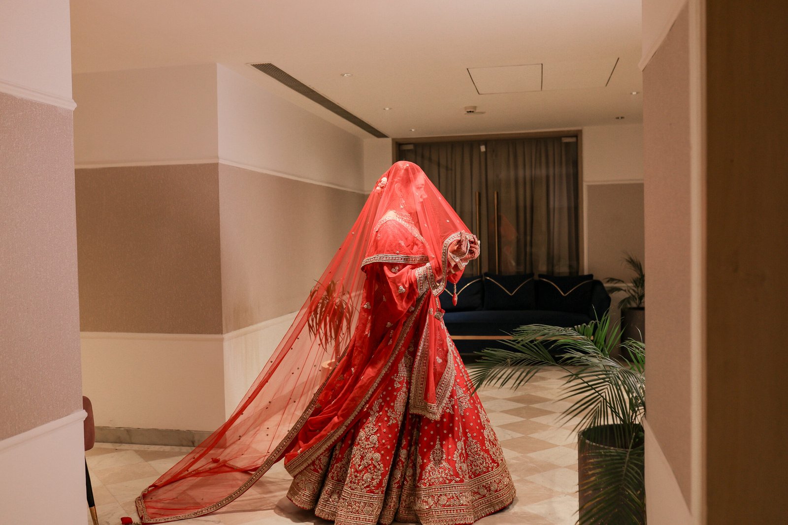 Love & Shraddha · Bridal Portraits — wedding photograph by The Silver Frame Studio