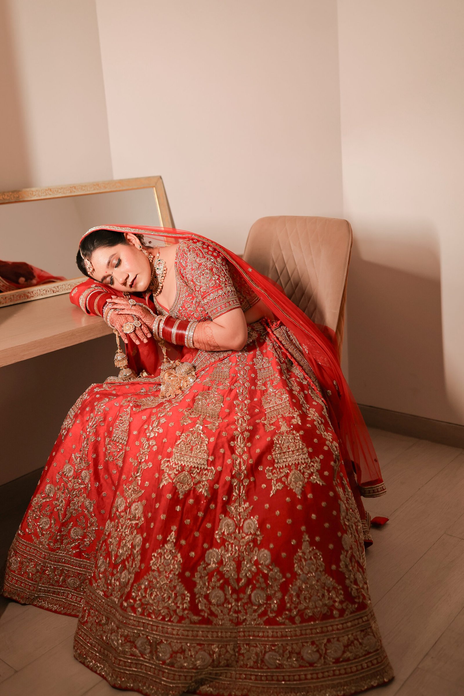 Love & Shraddha · Bridal Portraits — wedding photograph by The Silver Frame Studio