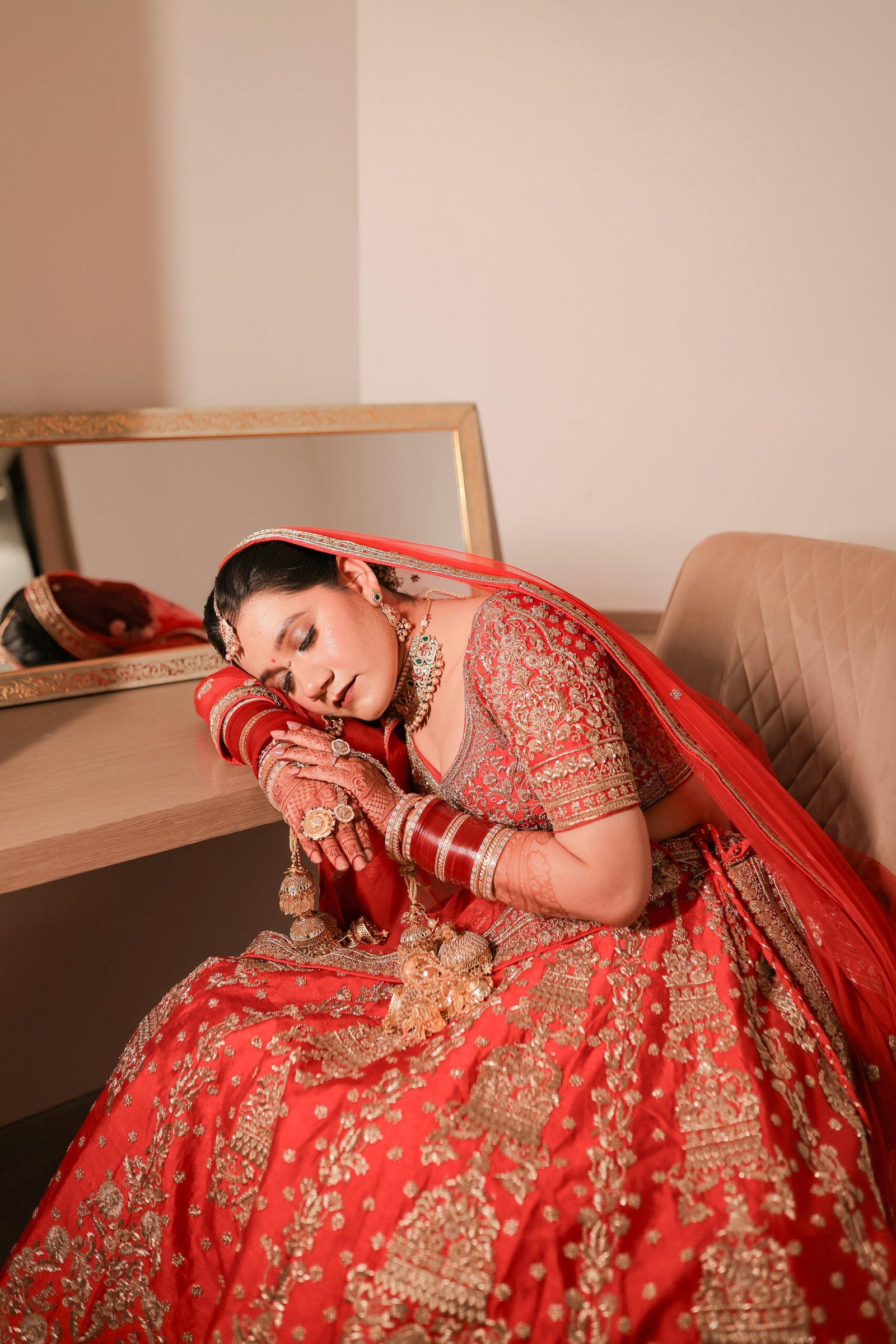 Love & Shraddha · Bridal Portraits — wedding photograph by The Silver Frame Studio