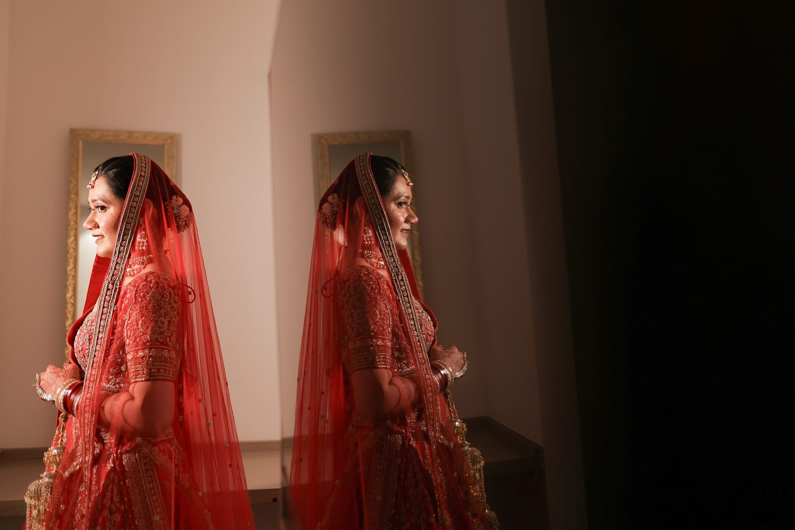 Love & Shraddha · Bridal Portraits — wedding photograph by The Silver Frame Studio