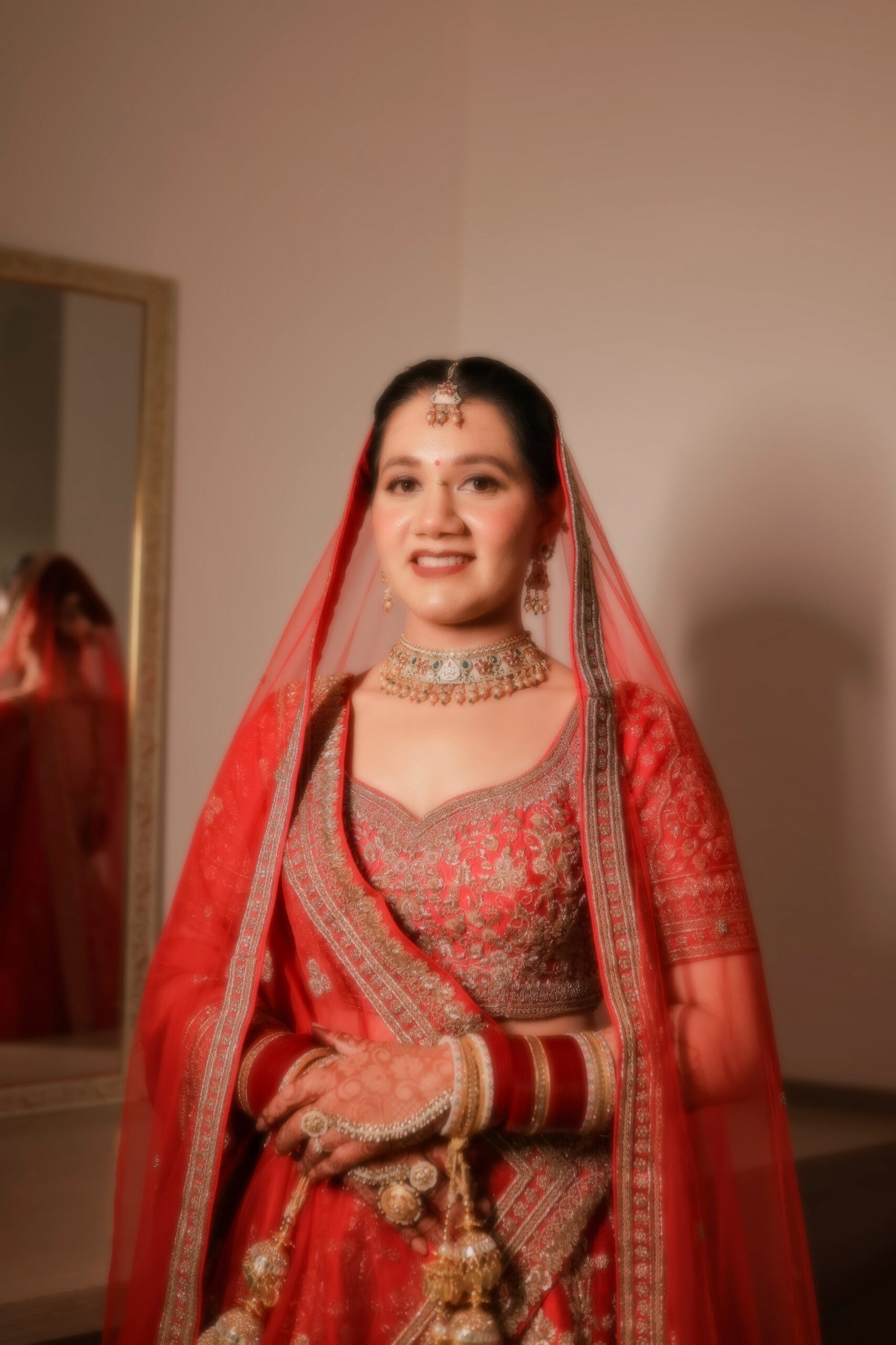 Love & Shraddha · Bridal Portraits — wedding photograph by The Silver Frame Studio