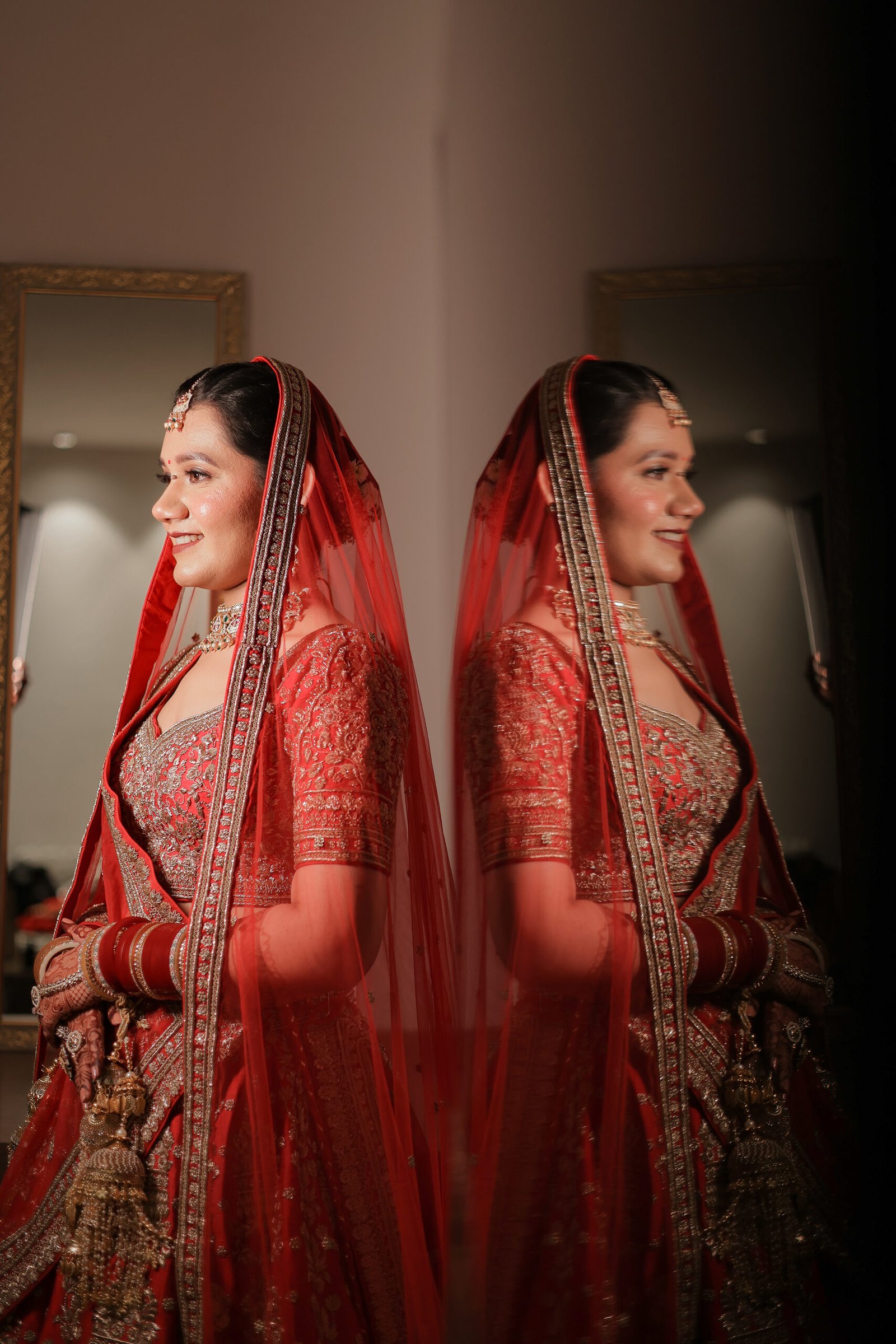 Love & Shraddha · Bridal Portraits — wedding photograph by The Silver Frame Studio