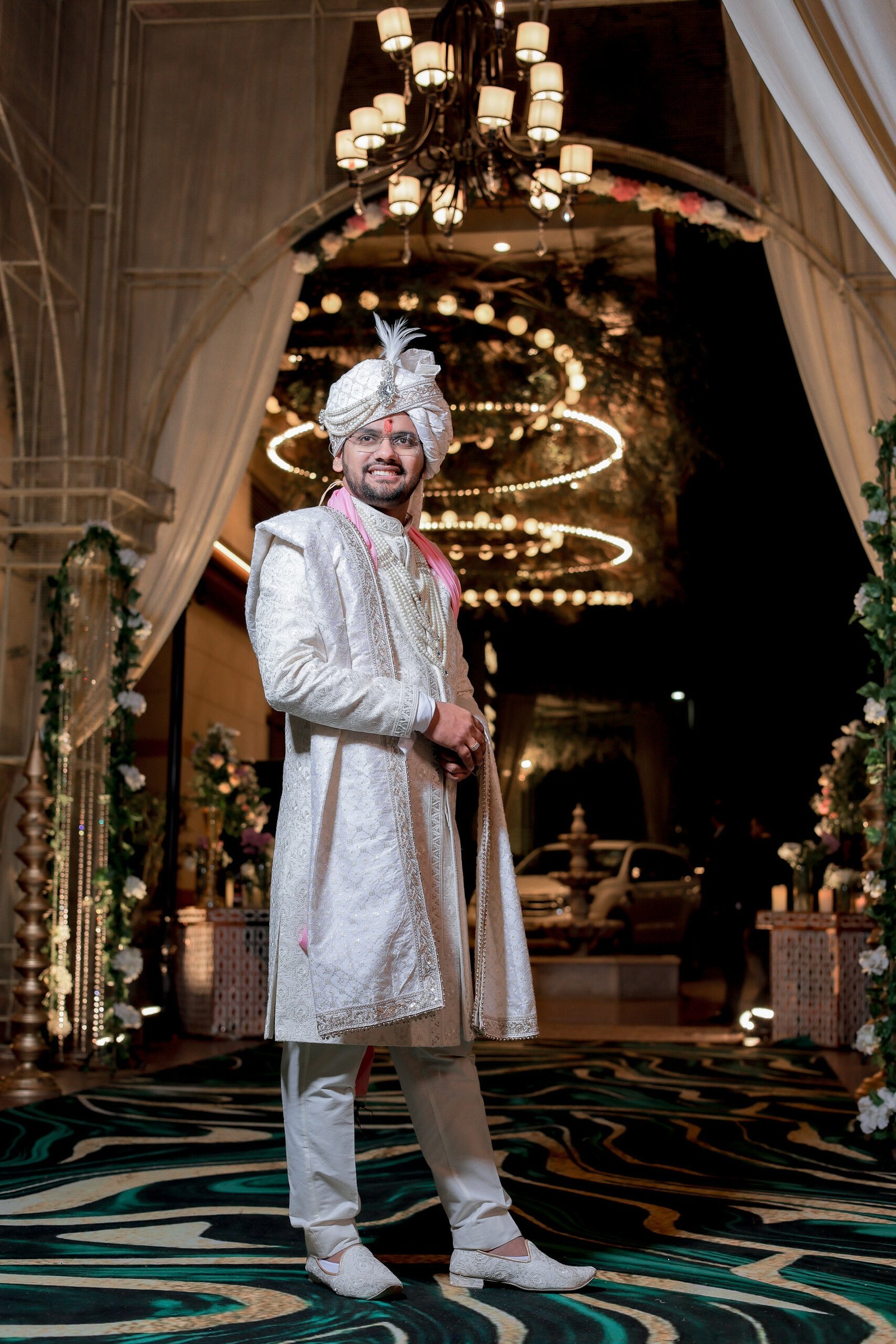 Love & Shraddha · Varmala — wedding photograph by The Silver Frame Studio