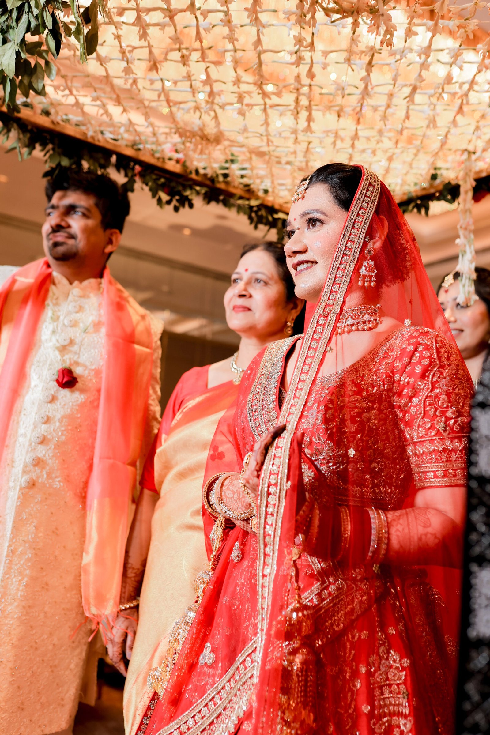 Love & Shraddha · Varmala — wedding photograph by The Silver Frame Studio