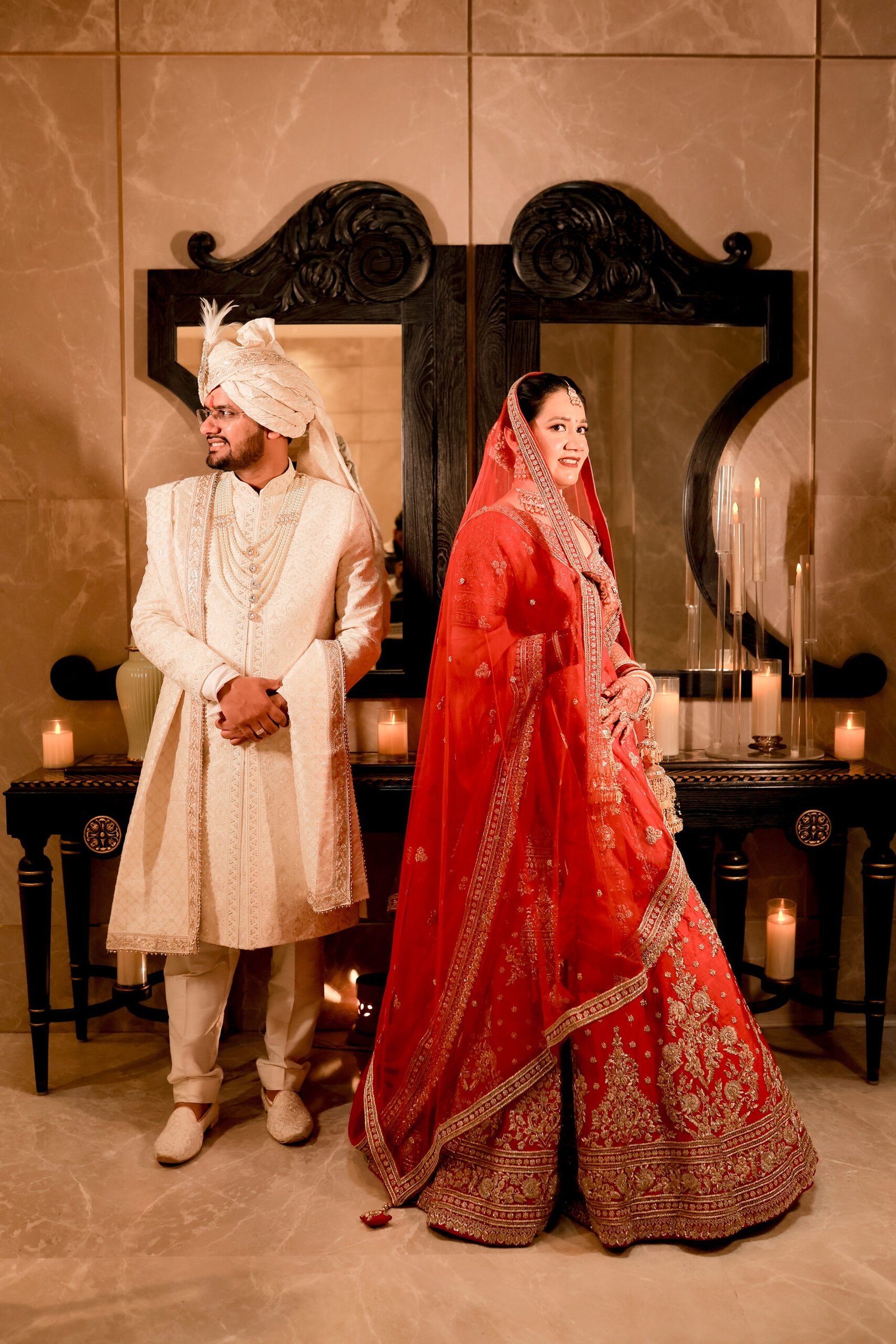 Love & Shraddha · Varmala — wedding photograph by The Silver Frame Studio