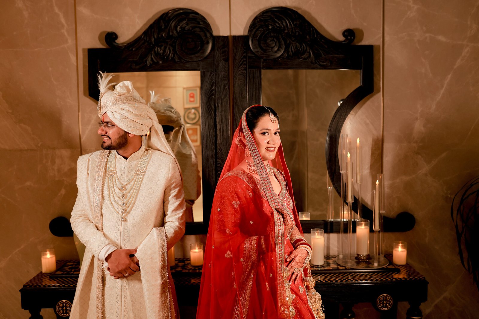 Love & Shraddha · Varmala — wedding photograph by The Silver Frame Studio