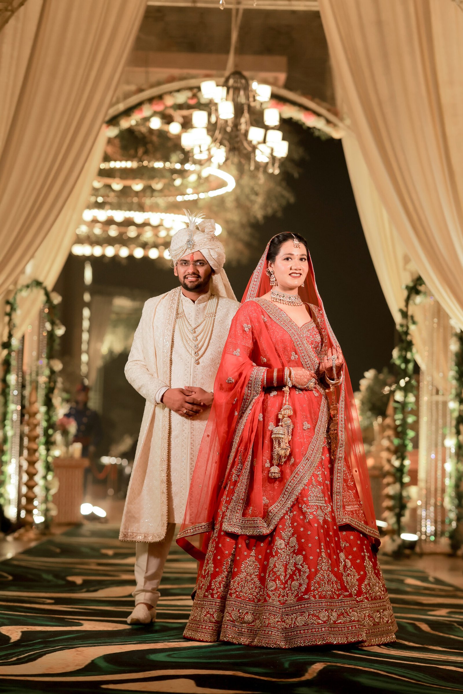 Love & Shraddha · Couple Portraits — wedding photograph by The Silver Frame Studio