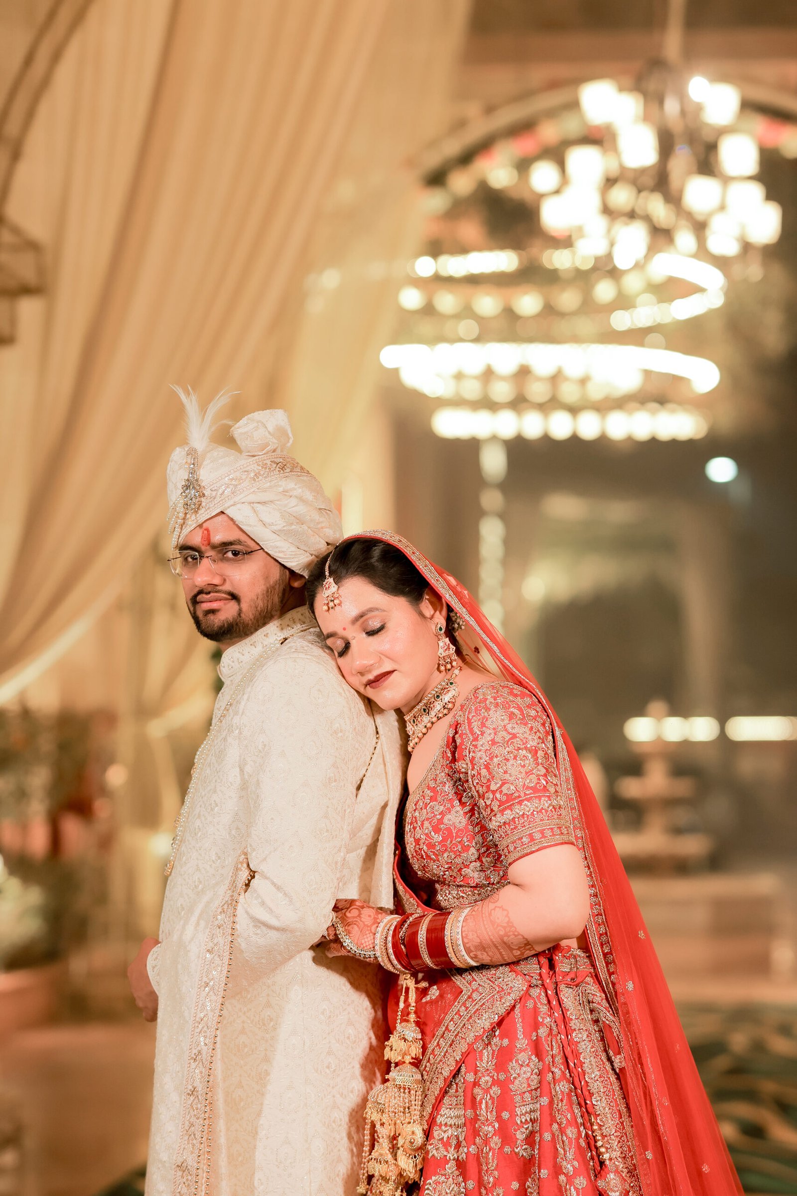 Love & Shraddha · Couple Portraits — wedding photograph by The Silver Frame Studio