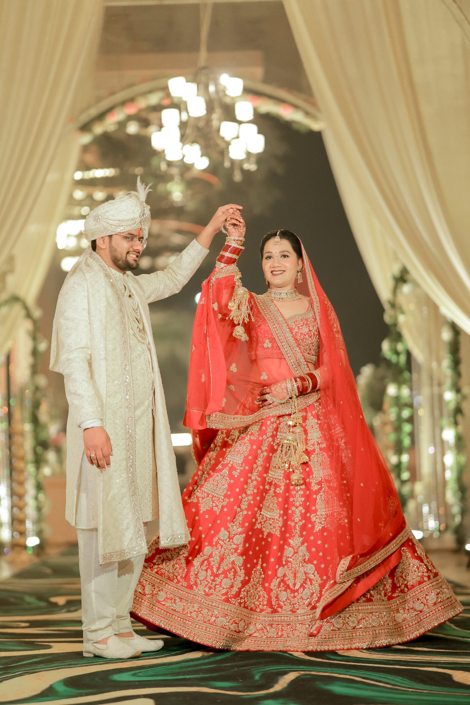 Love & Shraddha · Couple Portraits — wedding photograph by The Silver Frame Studio