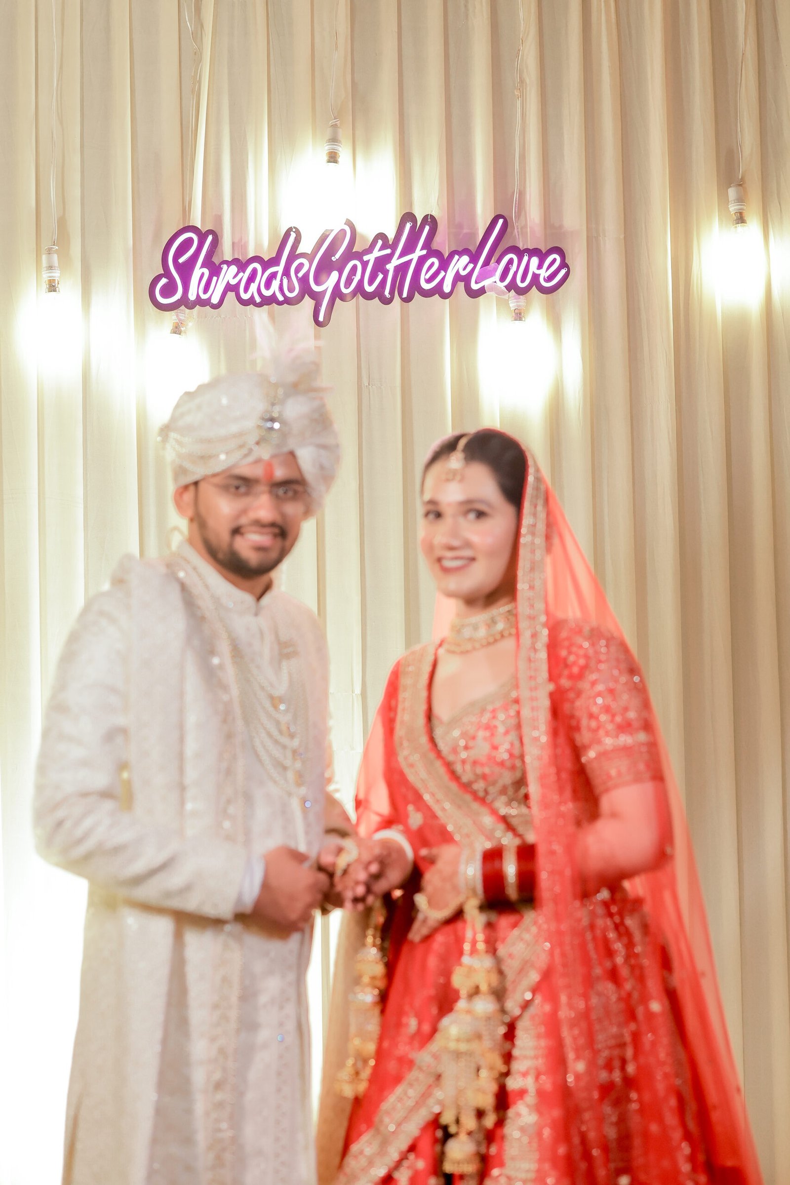 Love & Shraddha · Couple Portraits — wedding photograph by The Silver Frame Studio