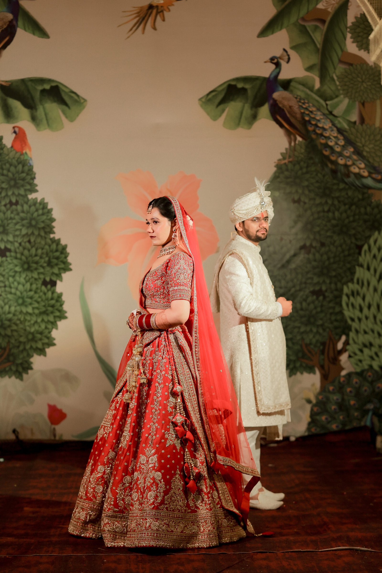 Love & Shraddha · Couple Portraits — wedding photograph by The Silver Frame Studio